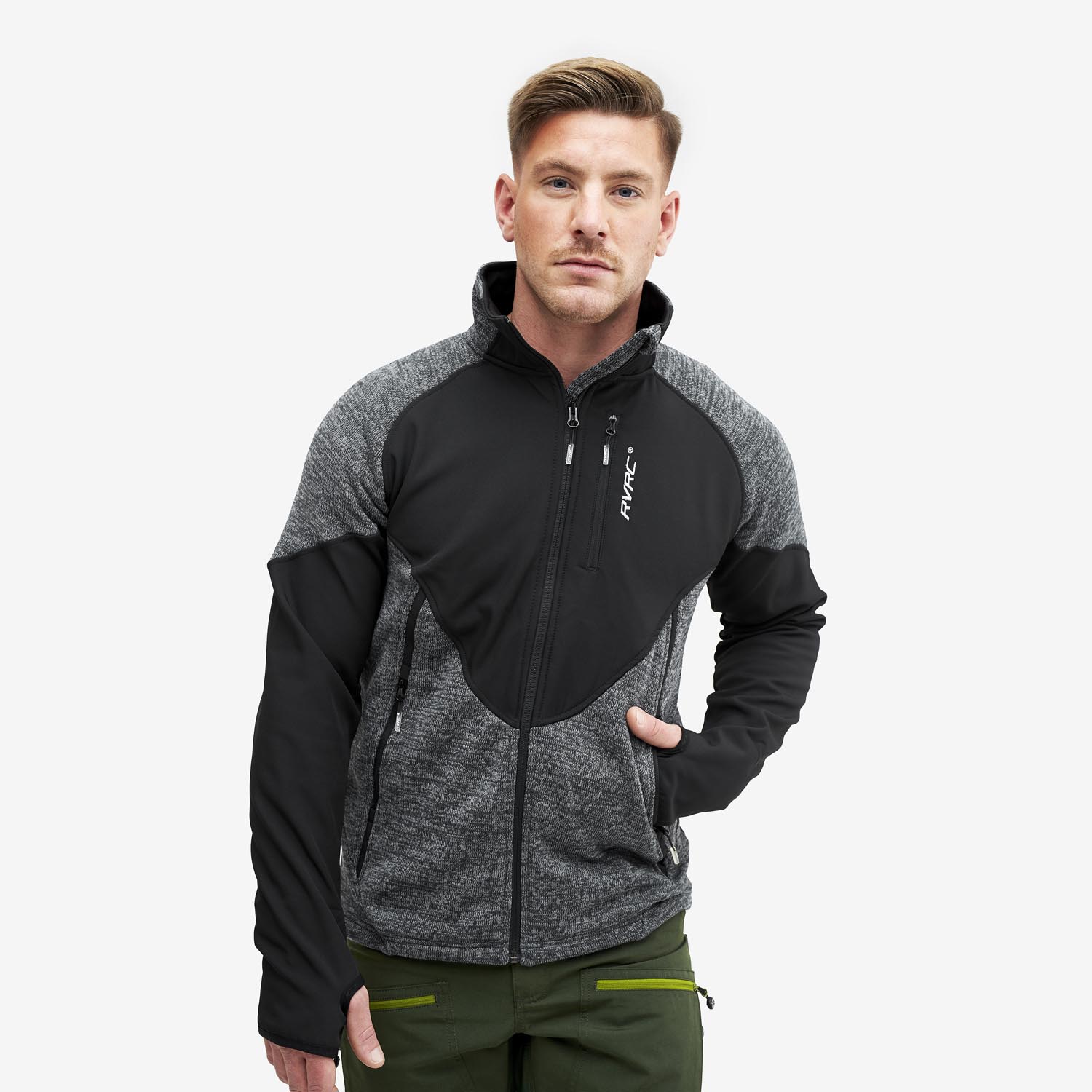 Tornado Fleece Anthracite Herre