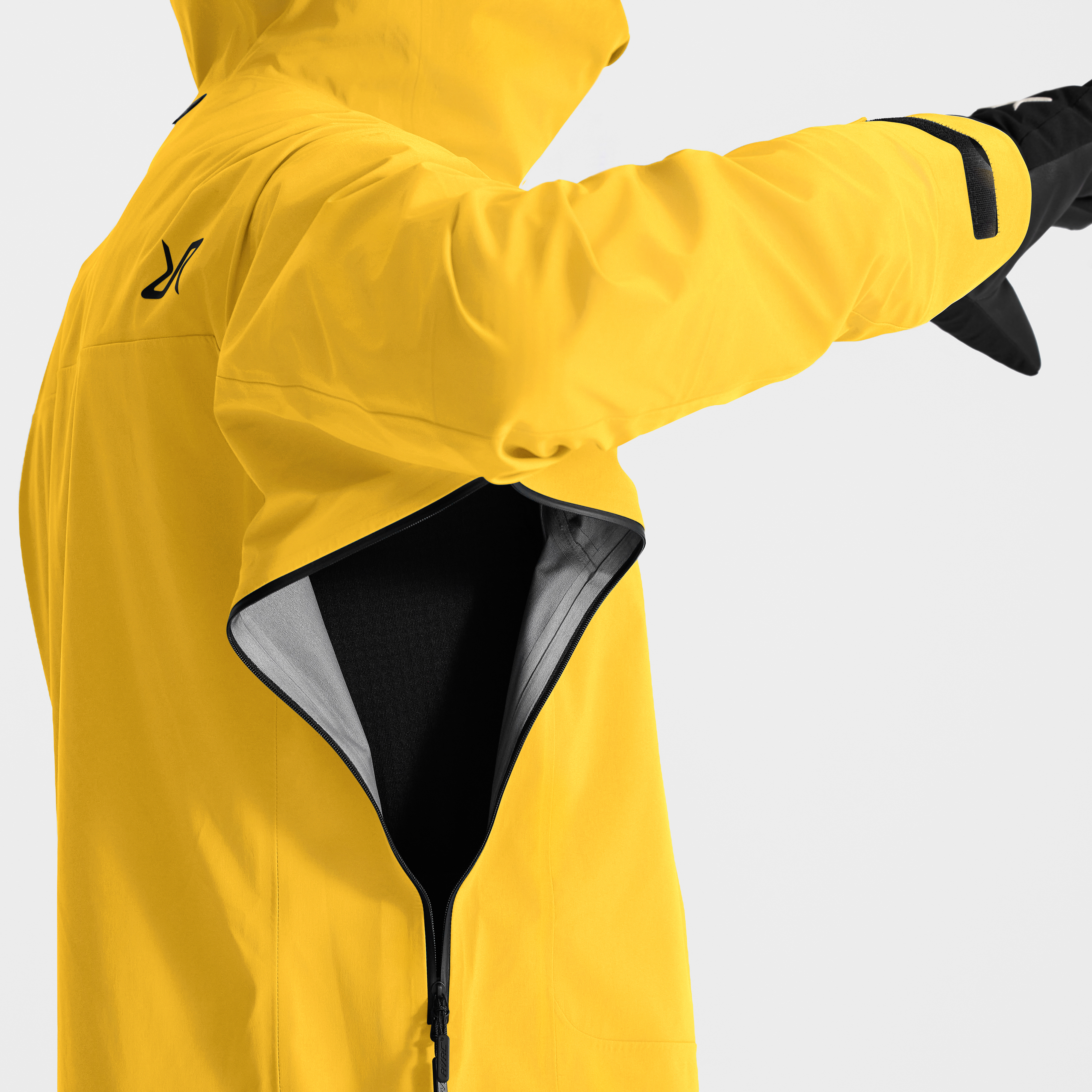 Ultra 3L Shell Jacket Men Yellow | RevolutionRace