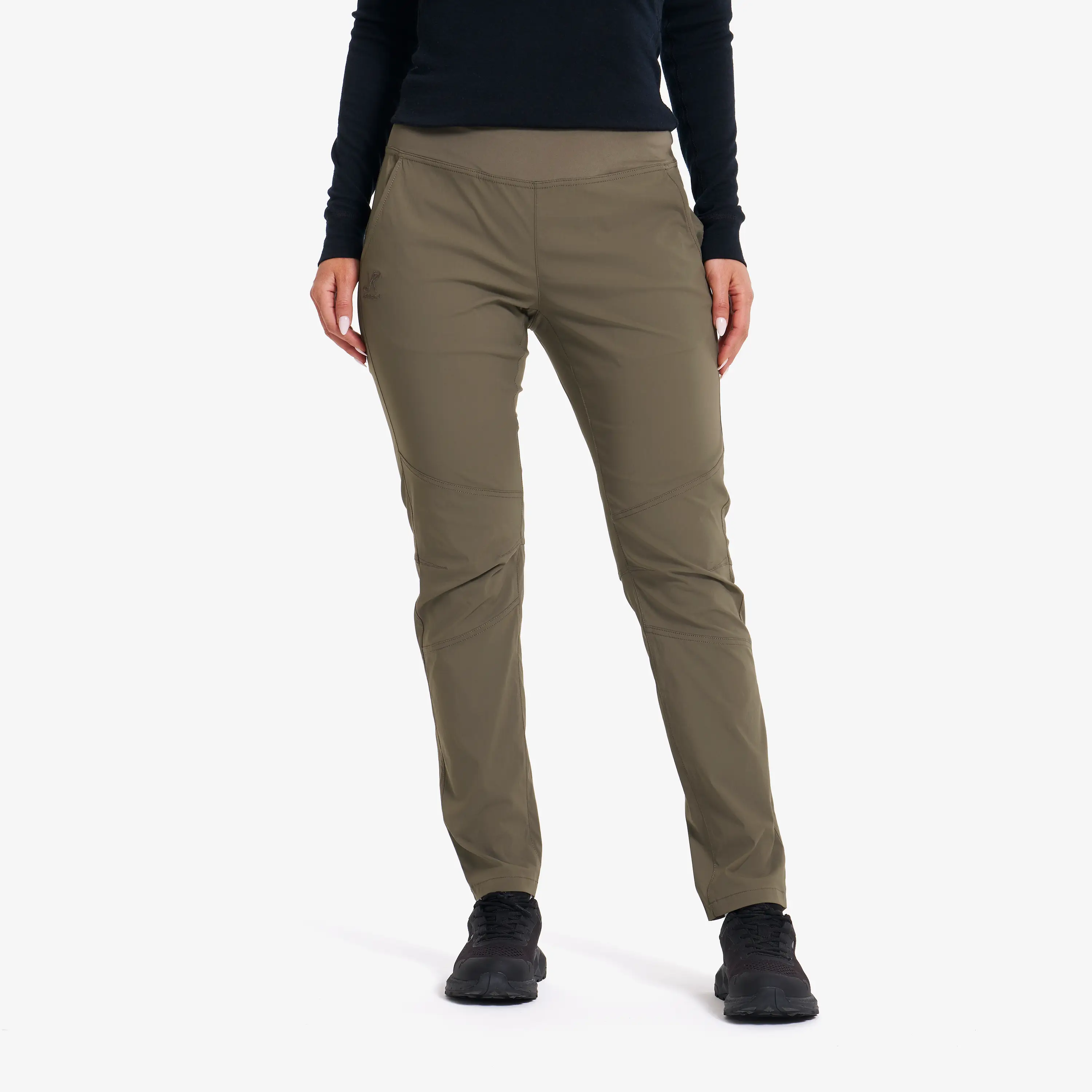 Breezy Outdoor Stretch Pants Light Moss Gray Women, 