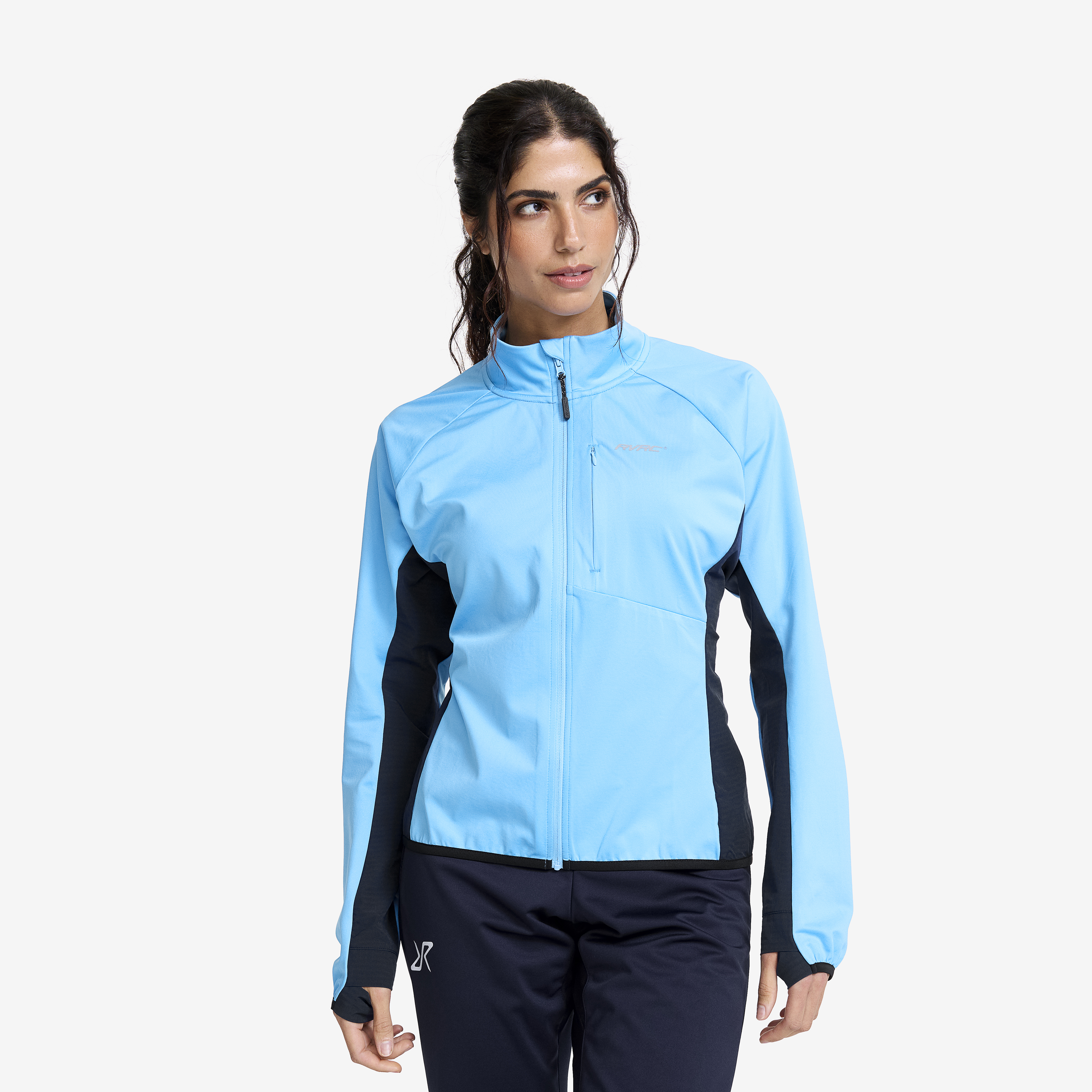 Wähle eine Farbe Navy/Alaskan Blue.
