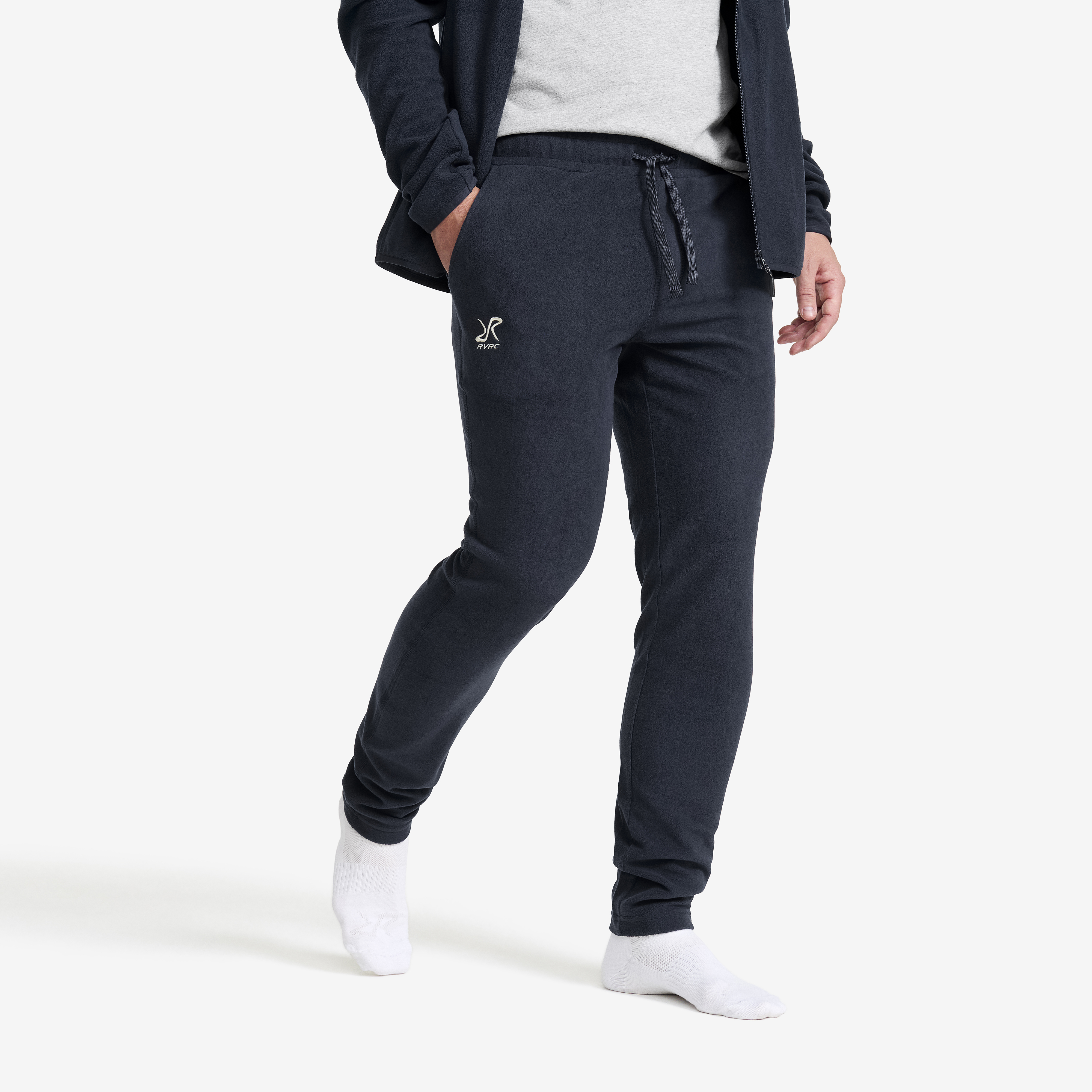 Hiker Fleece Pants Herr Deep Navy, :S