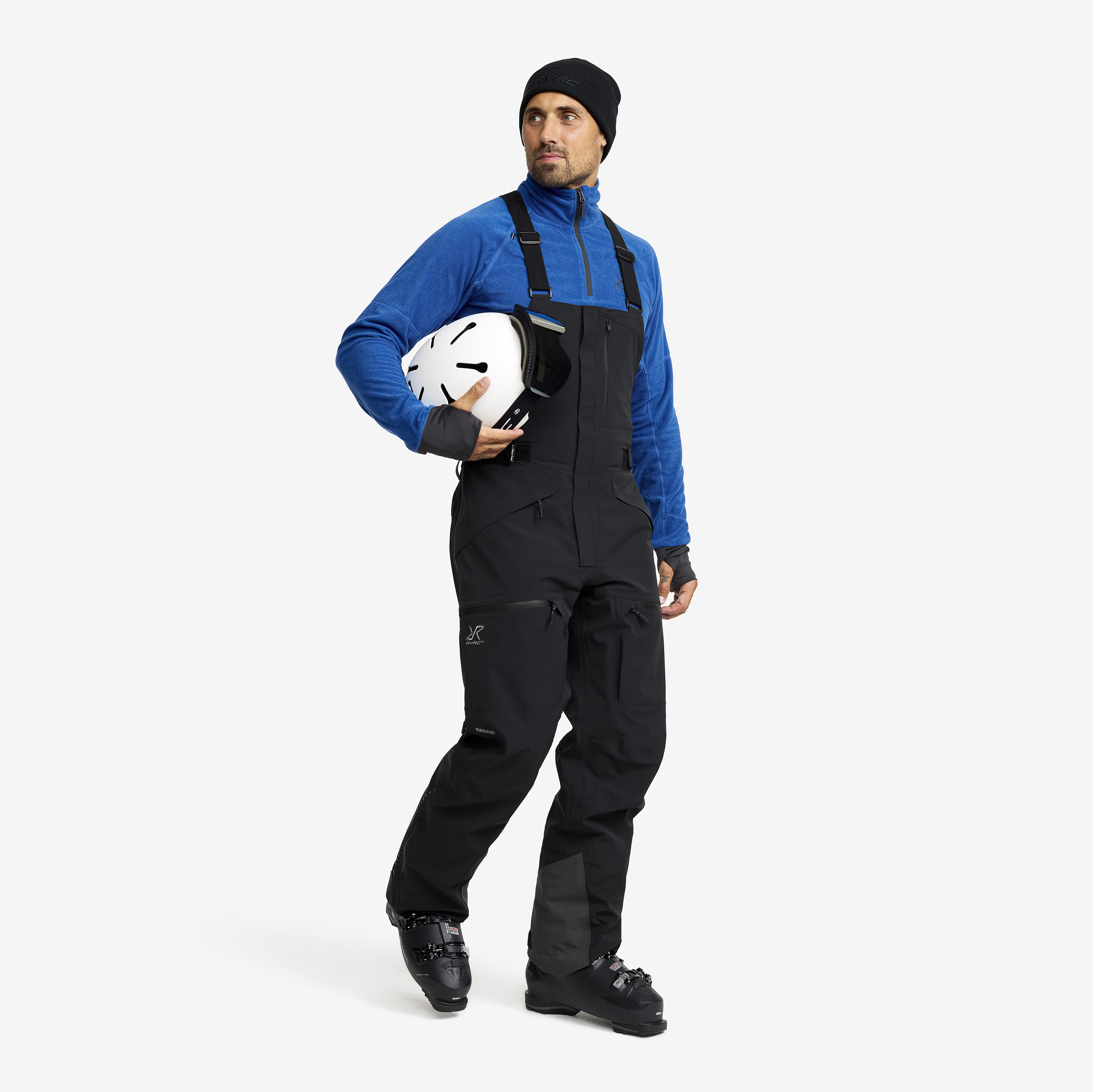 Atlas 3L Ski Bib Pants Miehet Black Koko:2XL – > Talvihousut