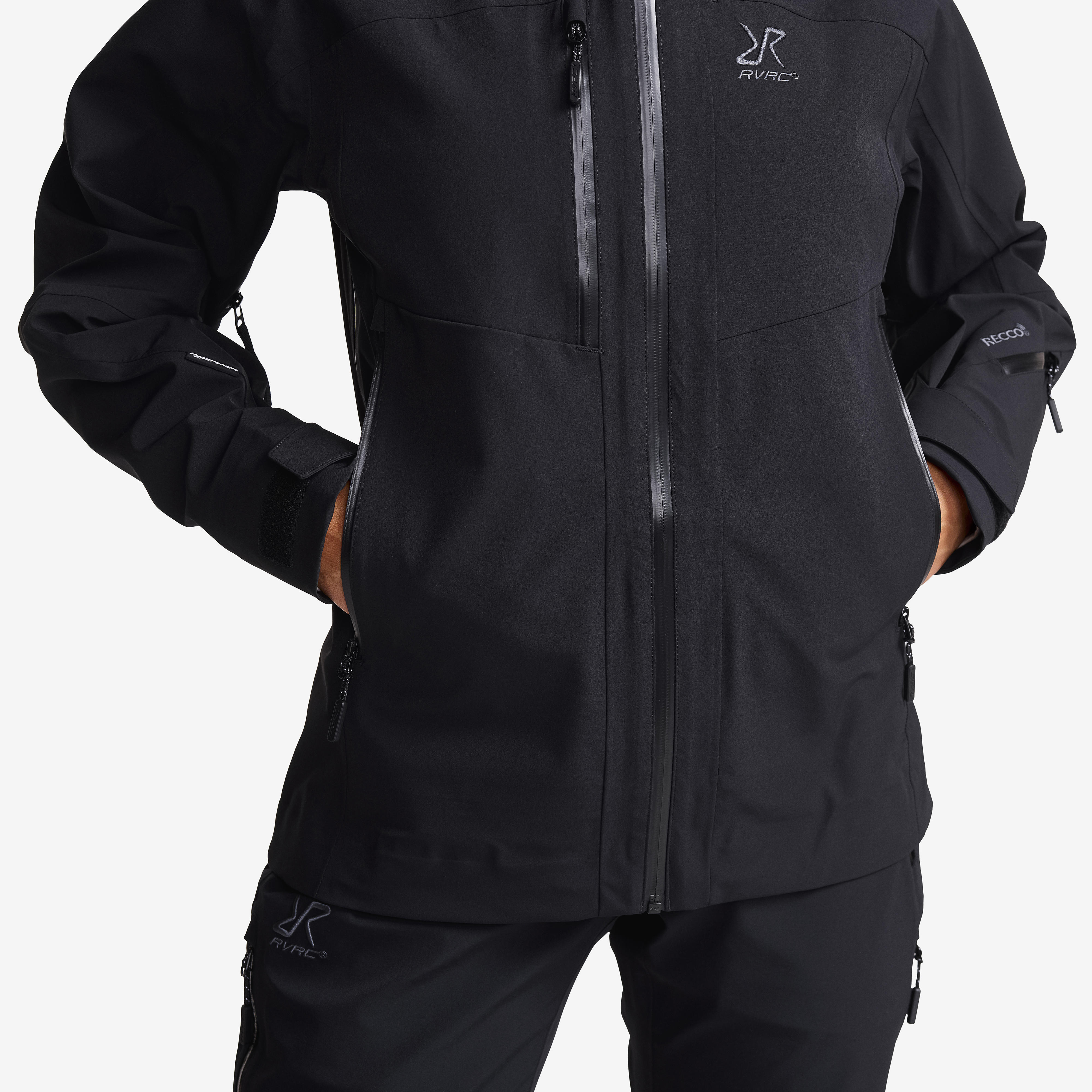 Cyclone 3L Shell Jacket Women Black | RevolutionRace