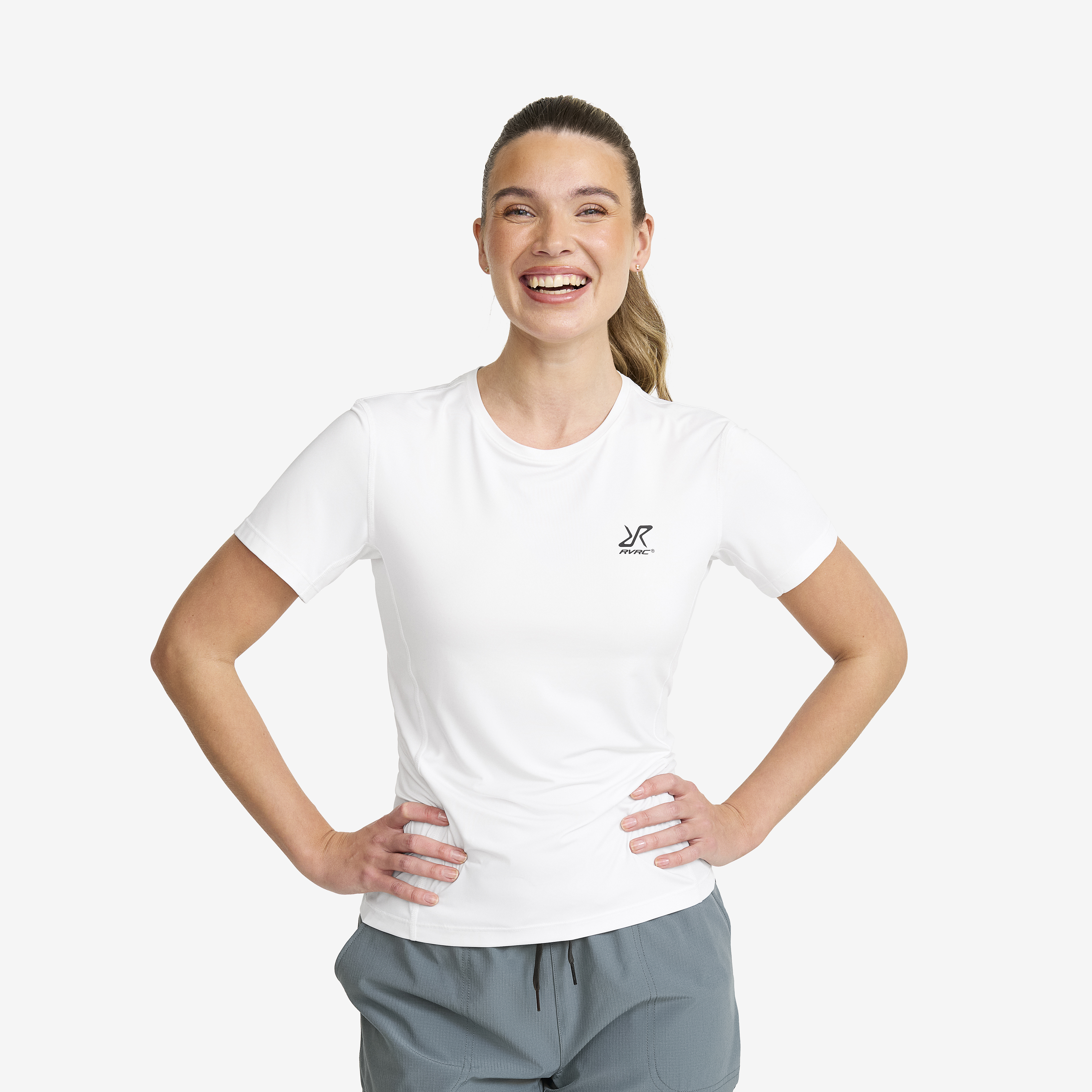 Stride Active T-shirt White Damen