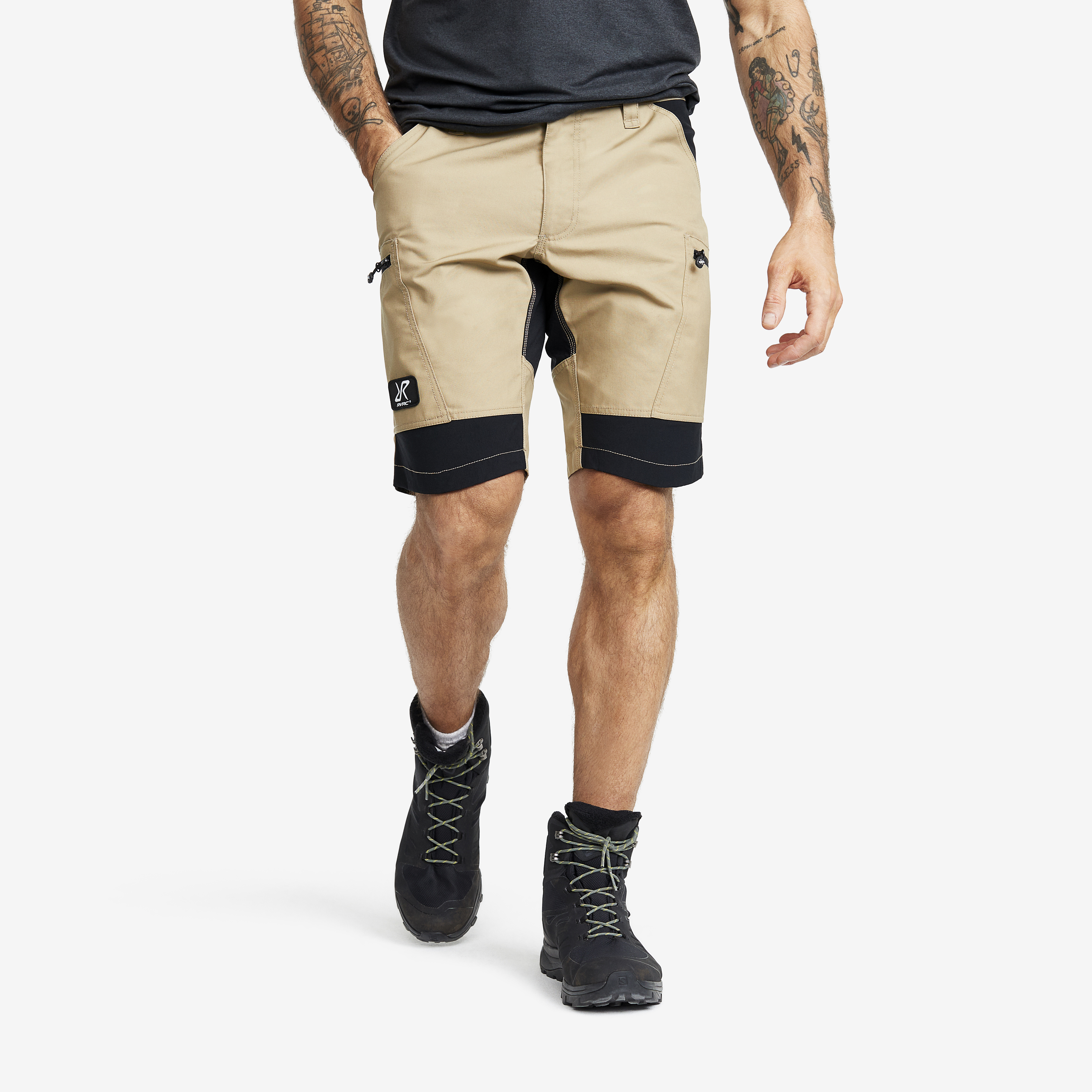 Nordwand Shorts - Herr - Khaki, Storlek:XL - Byxor > Shorts