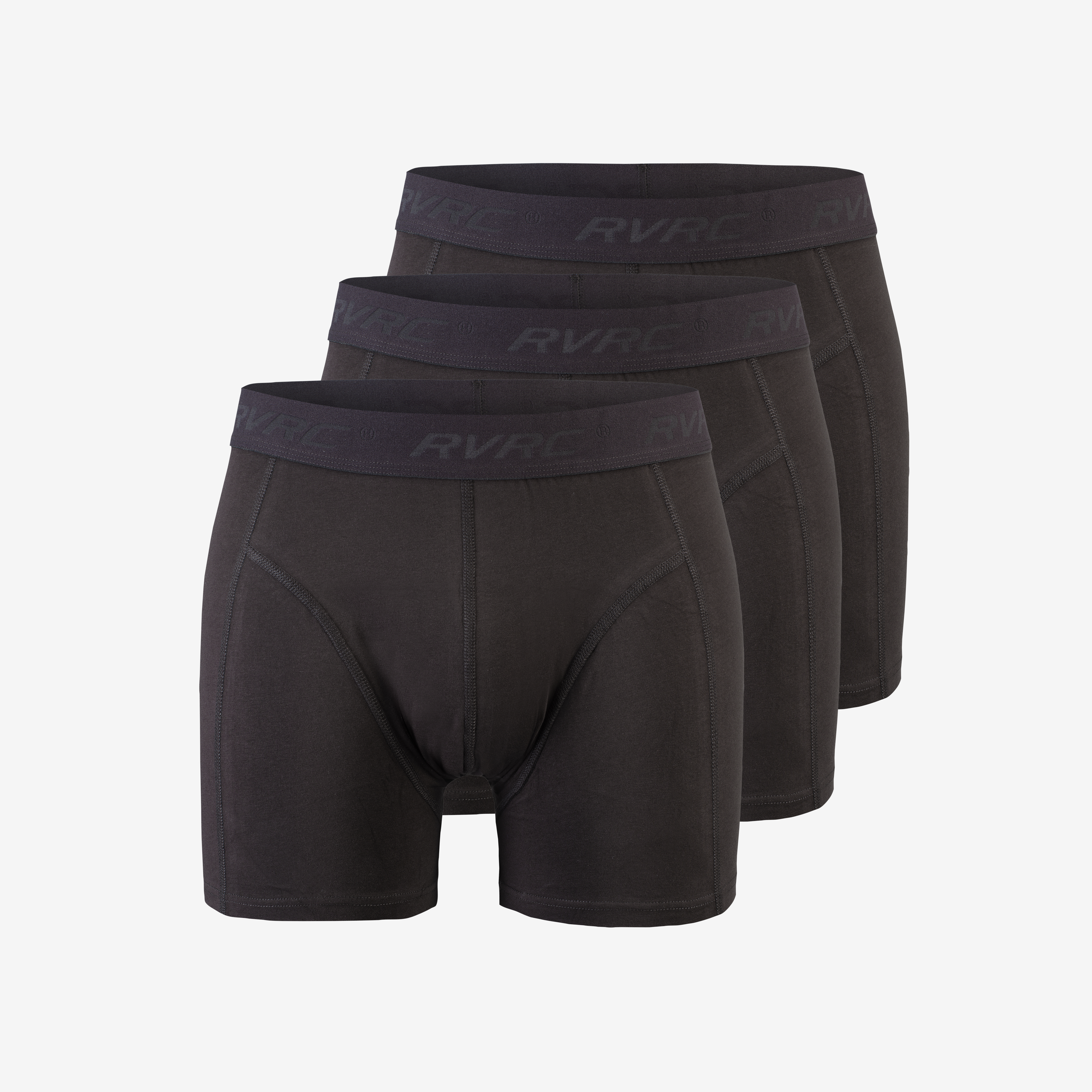 3-pack Ultimate Soft Boxers Black Homme