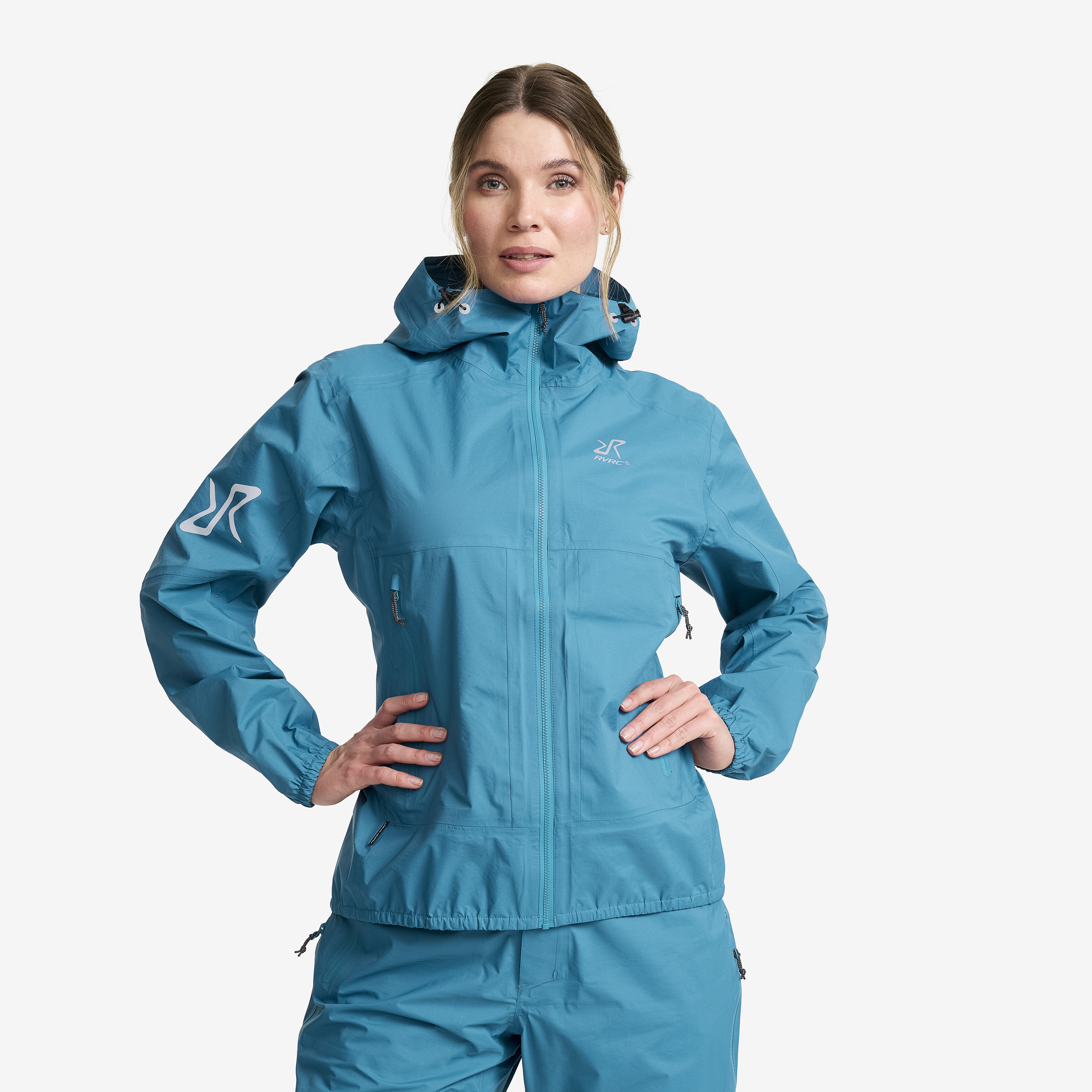 Arcade 3L Lightweight Jacket Saxony Blue Women