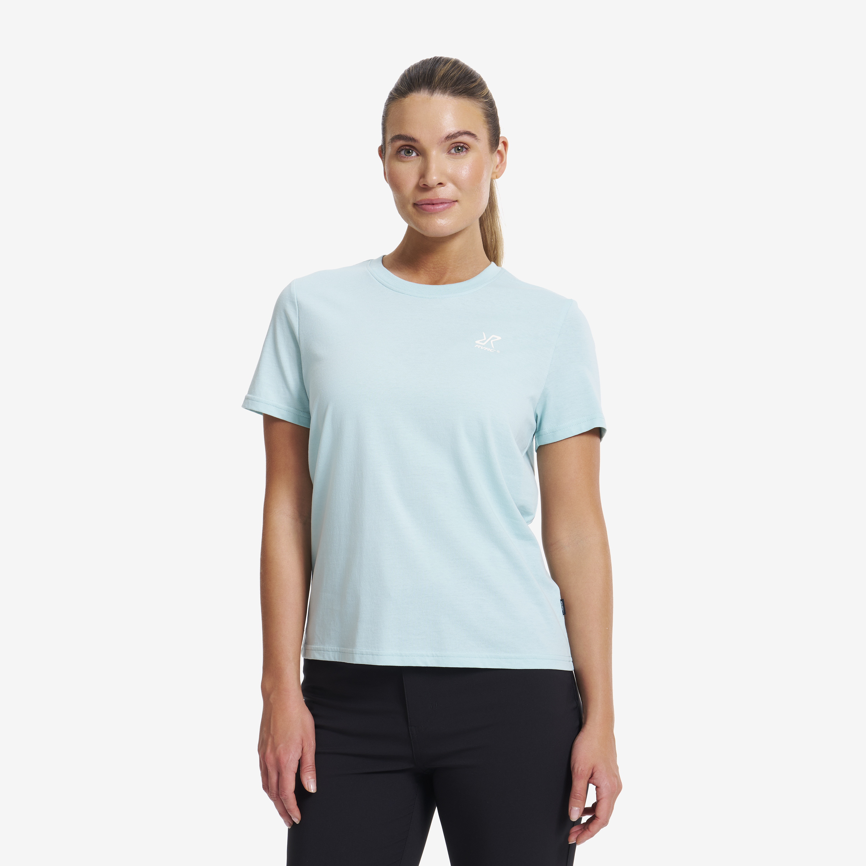 Easy T-shirt Pastel Turquoise Women,