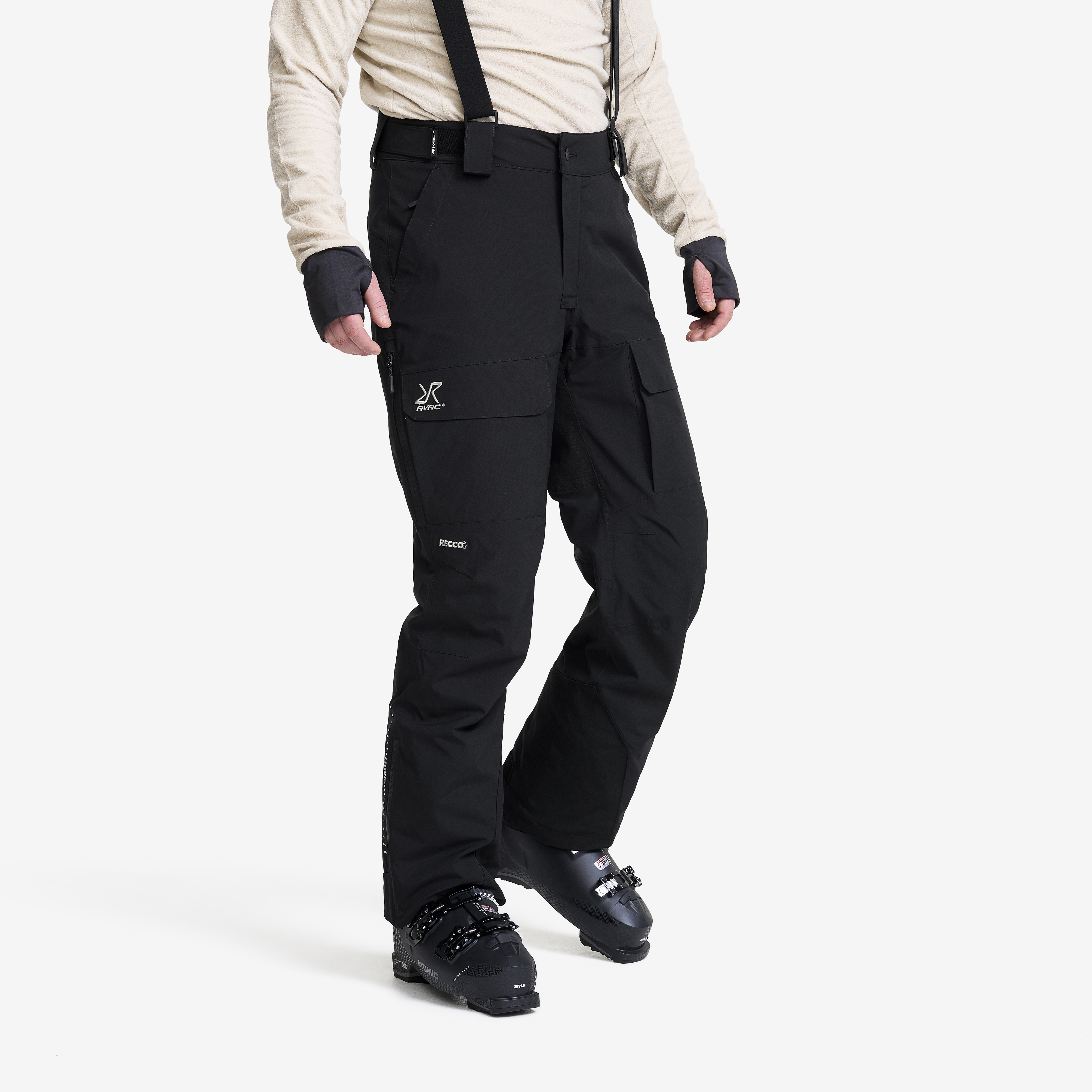 Halo 2L Insulated Ski Pants Black Herren