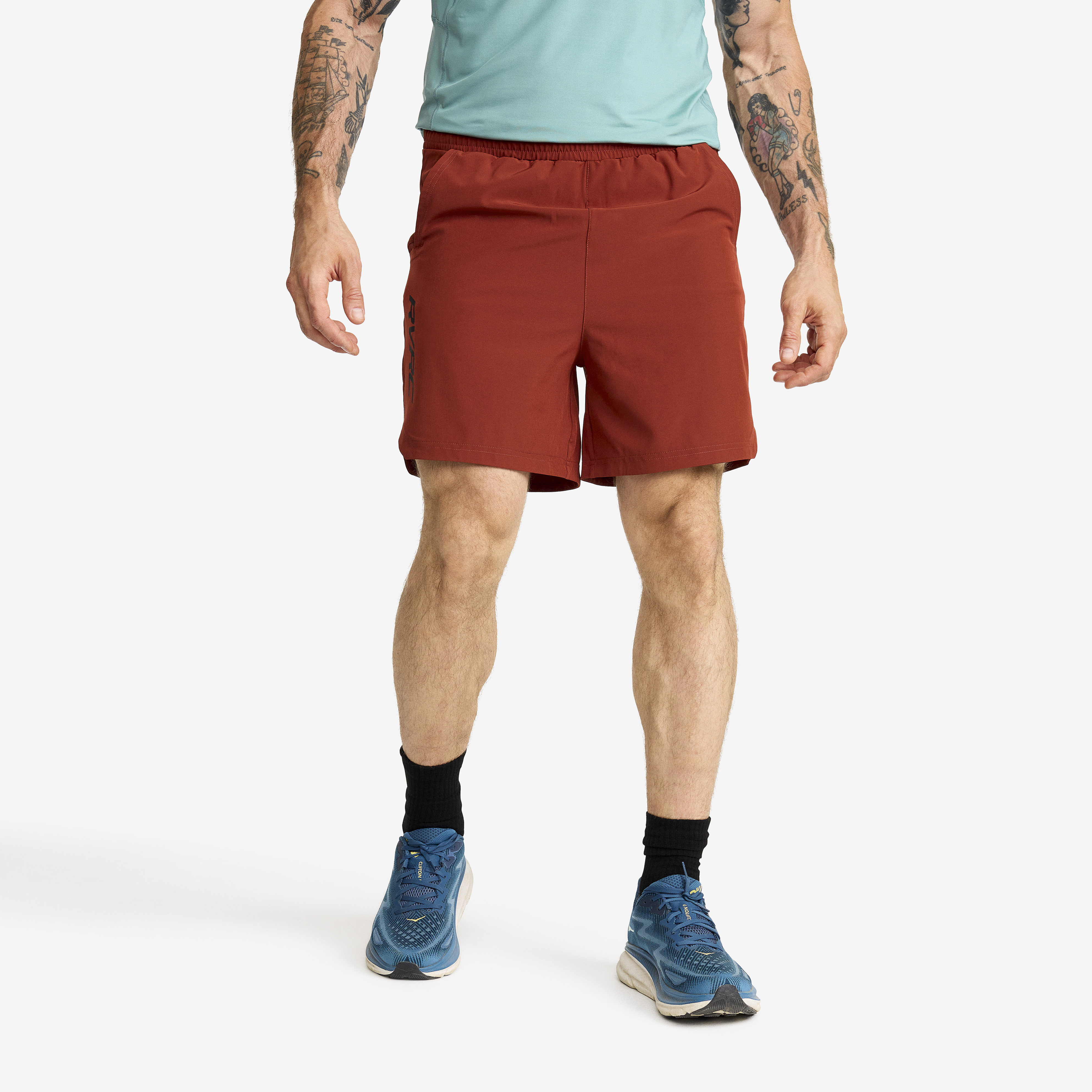 Impact Shorts Herr Fired Brick, :XS