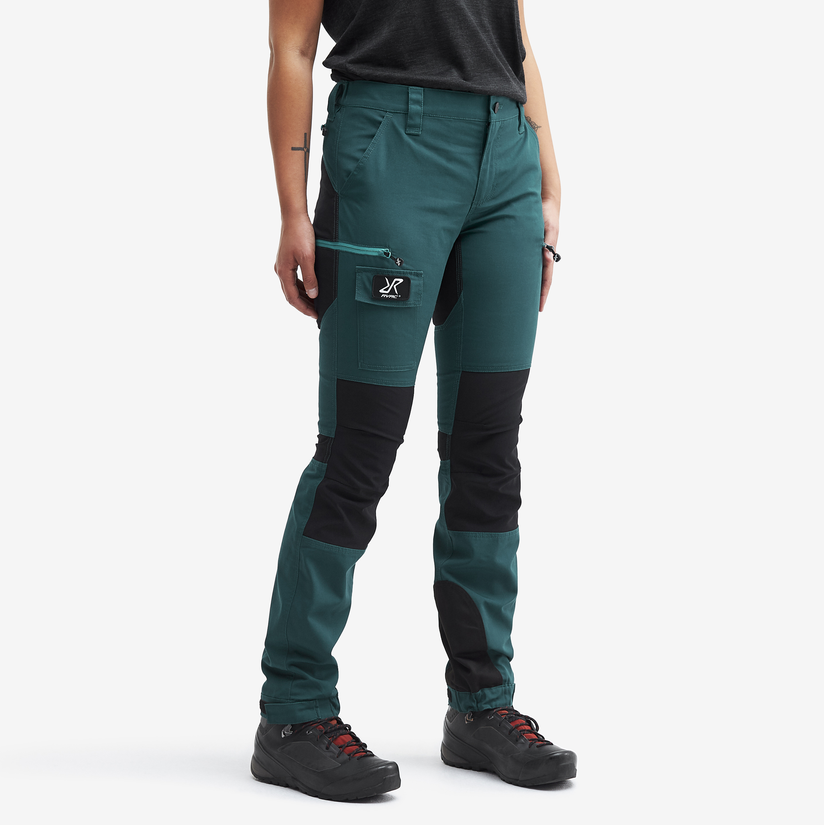 Nordwand outdoor pants for women in blue