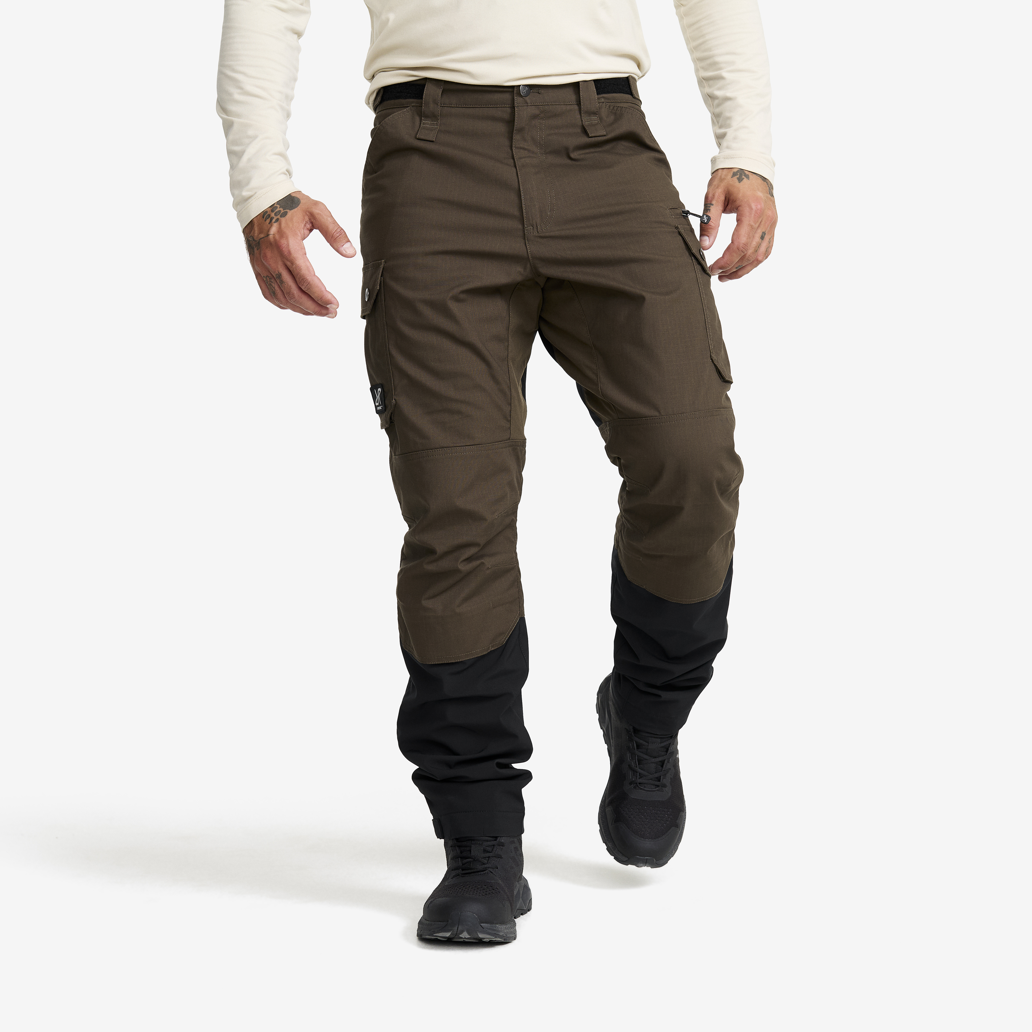 Field Pro Warm Outdoor Trousers Mud/Black Men,