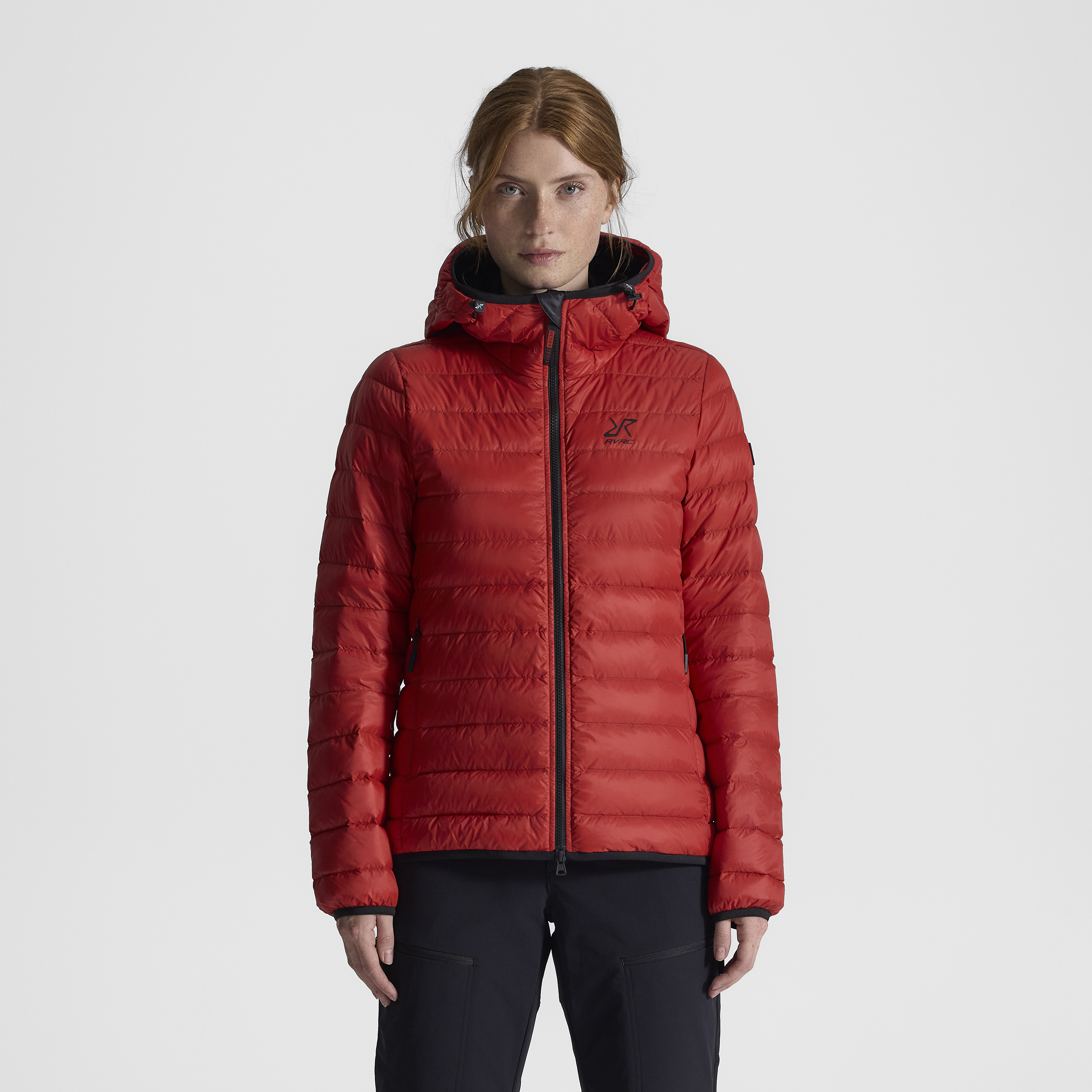 Ultra Down Liner Jacket Aura Red Mujeres,