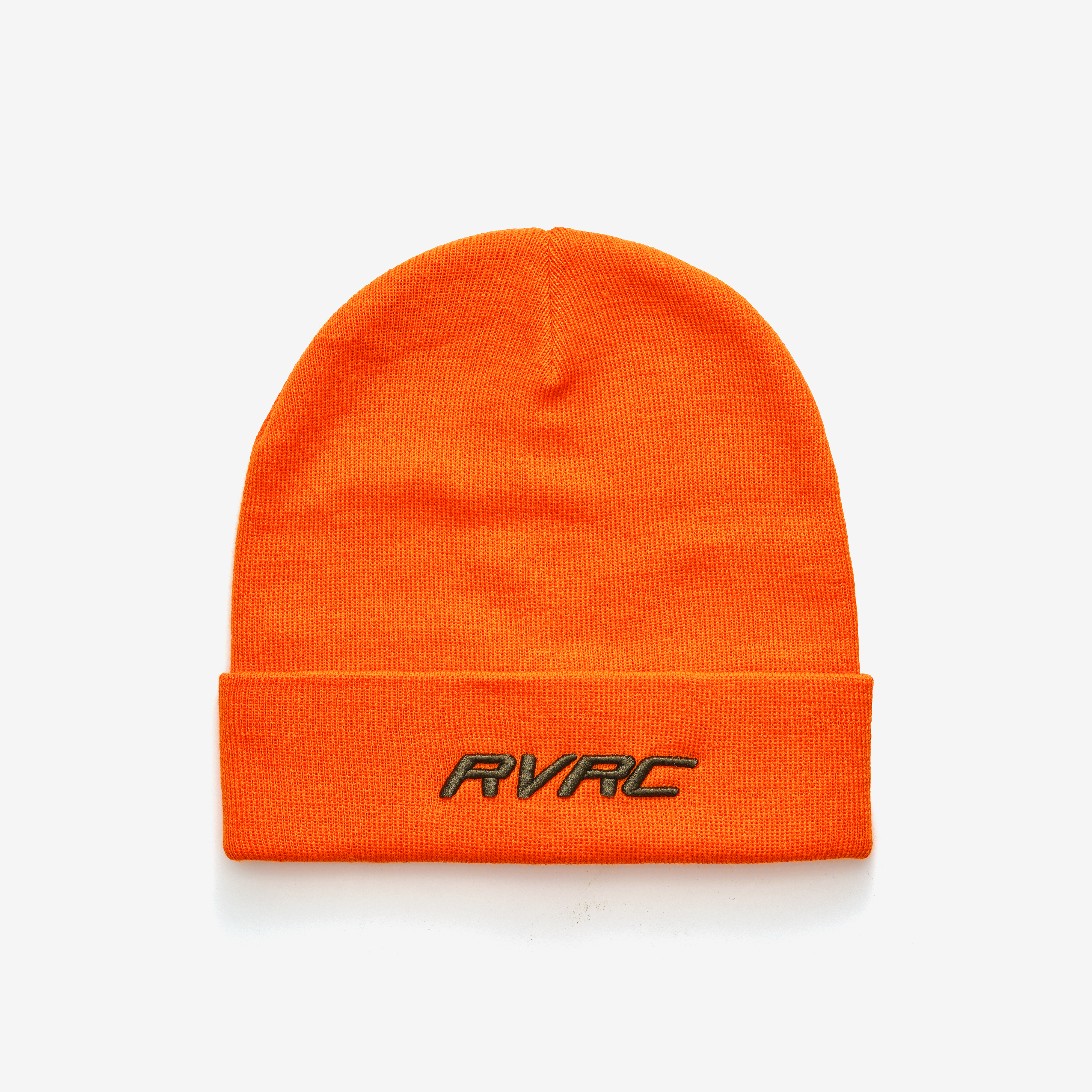 Merino 3D Logo Beanie Orange Hi-Vis