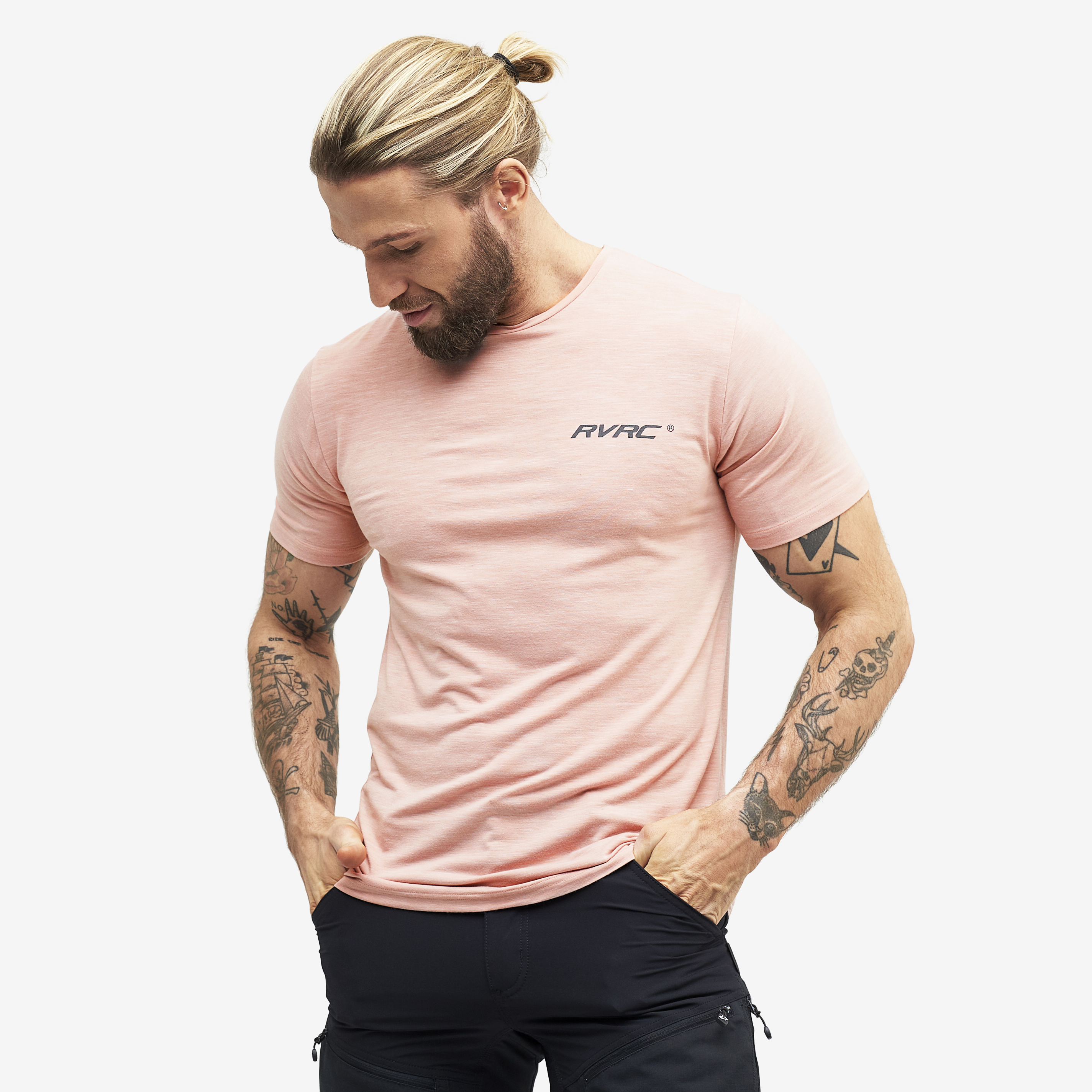 Adapt Tee – Herr – Mauve Storlek:2XL – Herr > Tröjor > T-shirts