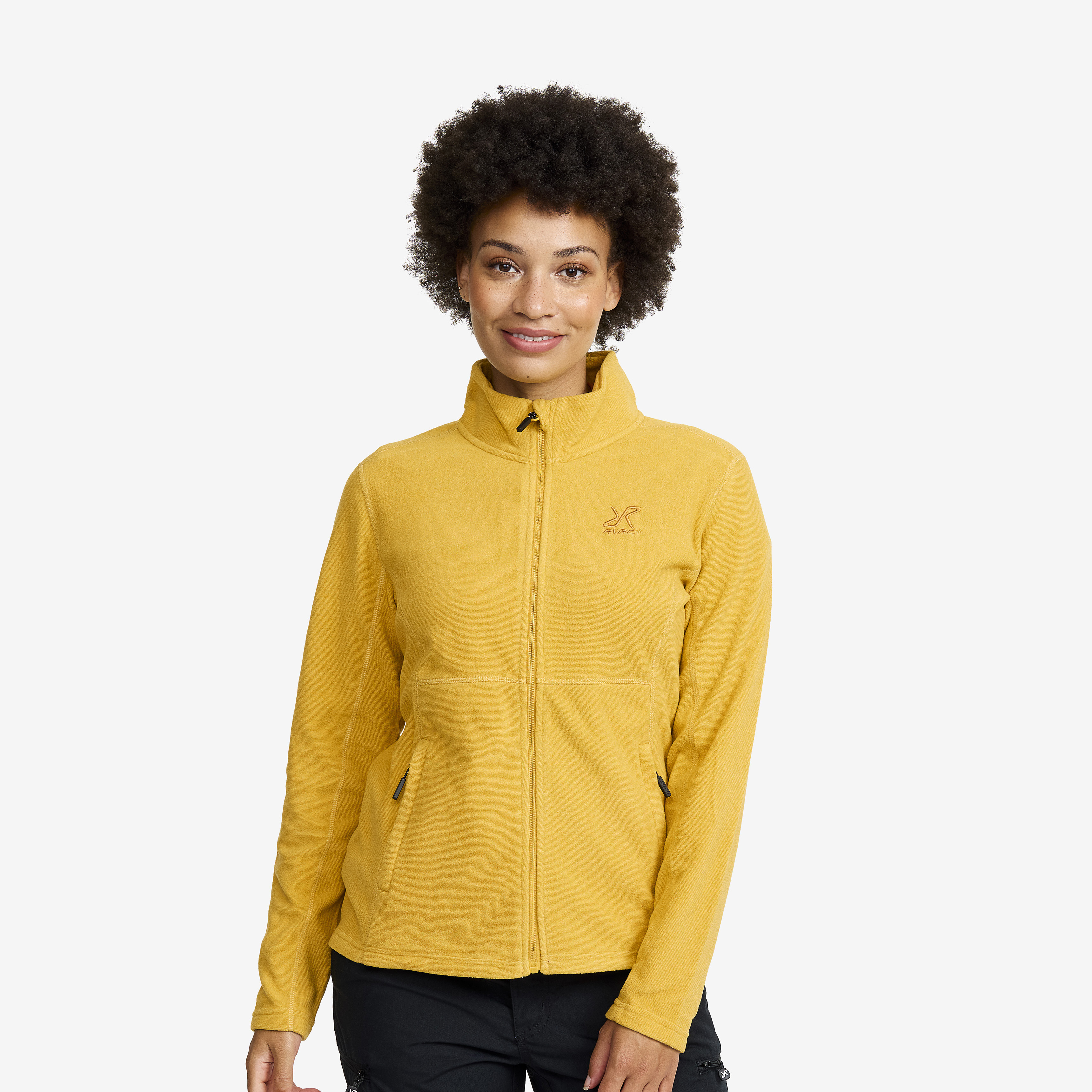 Essential Full-zip Fleece Sauterne Dames