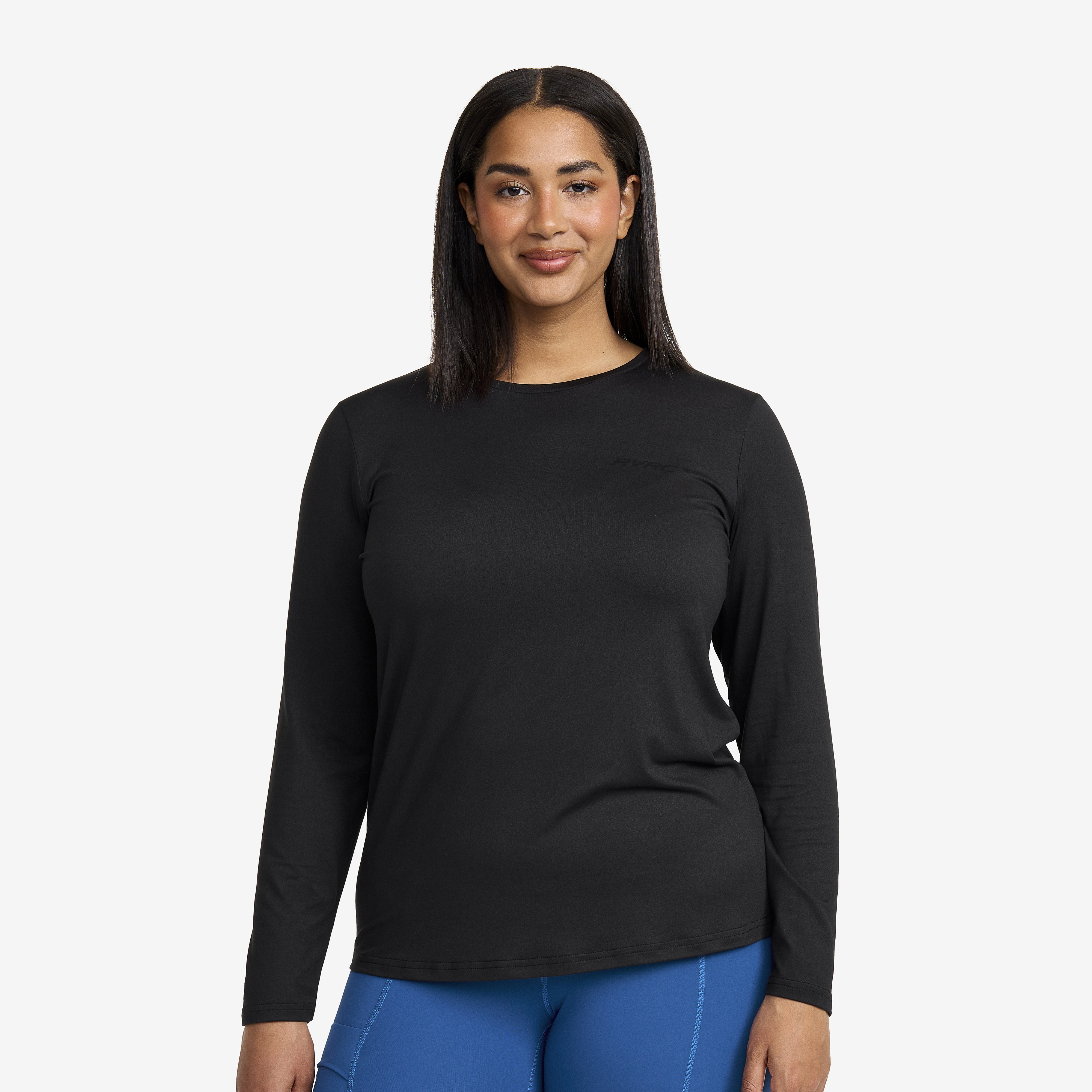 Vagabond Long Sleeve Tee Black Dames
