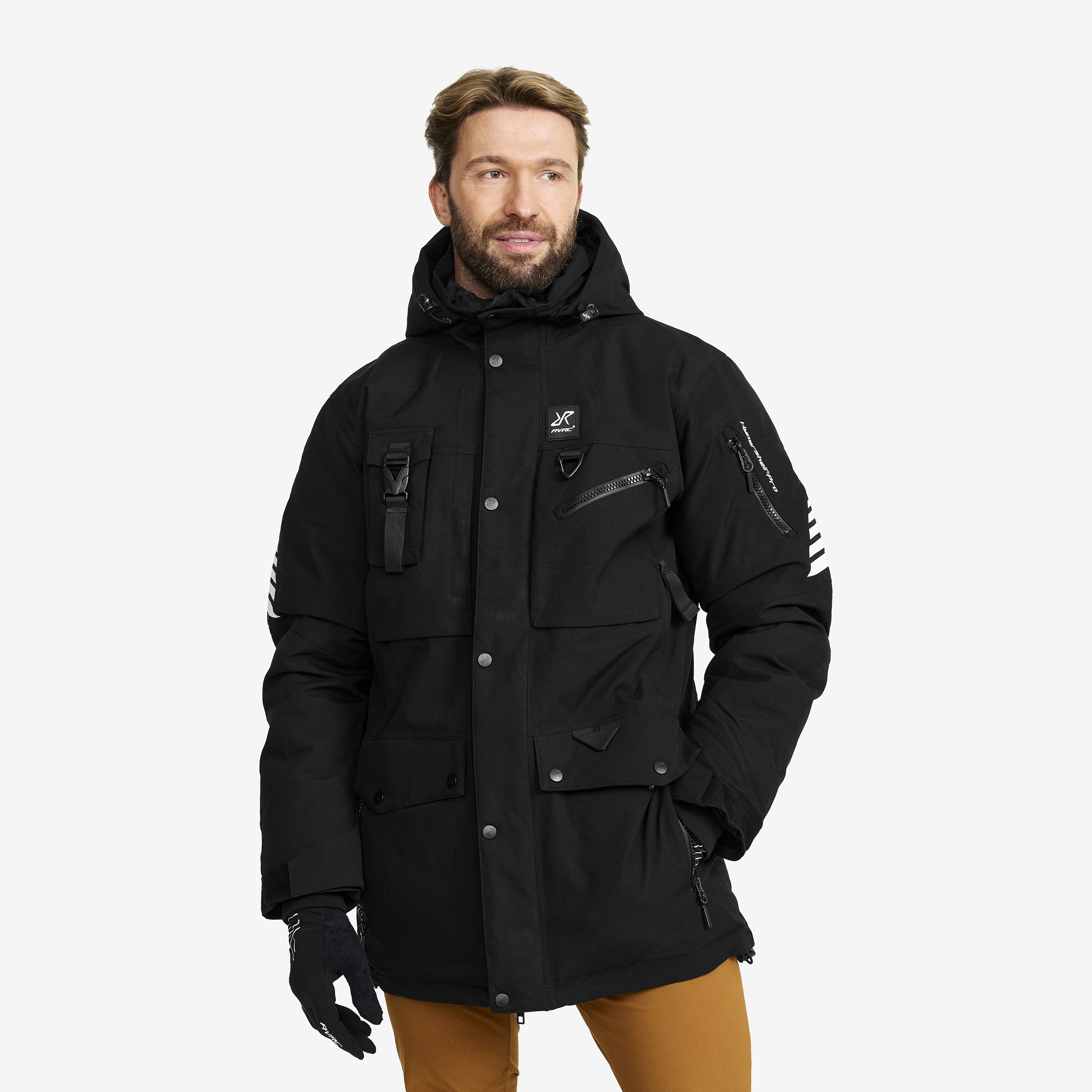 Saviour Tech 2L Insulated Parka Black Herren