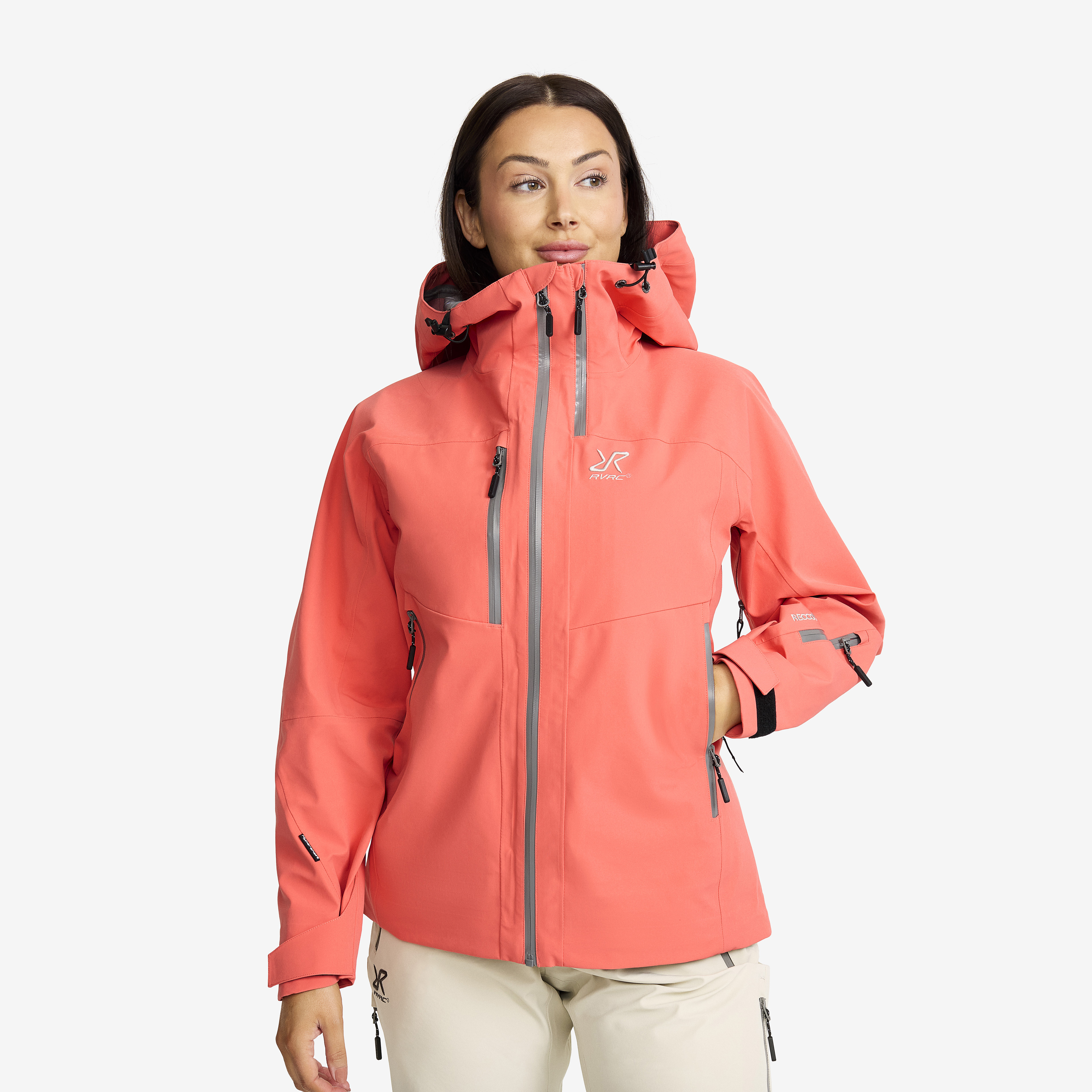 Cyclone 3L Shell Jacket – Dam – Porcelain Rose Storlek:XS – Skaljacka & Vindjacka