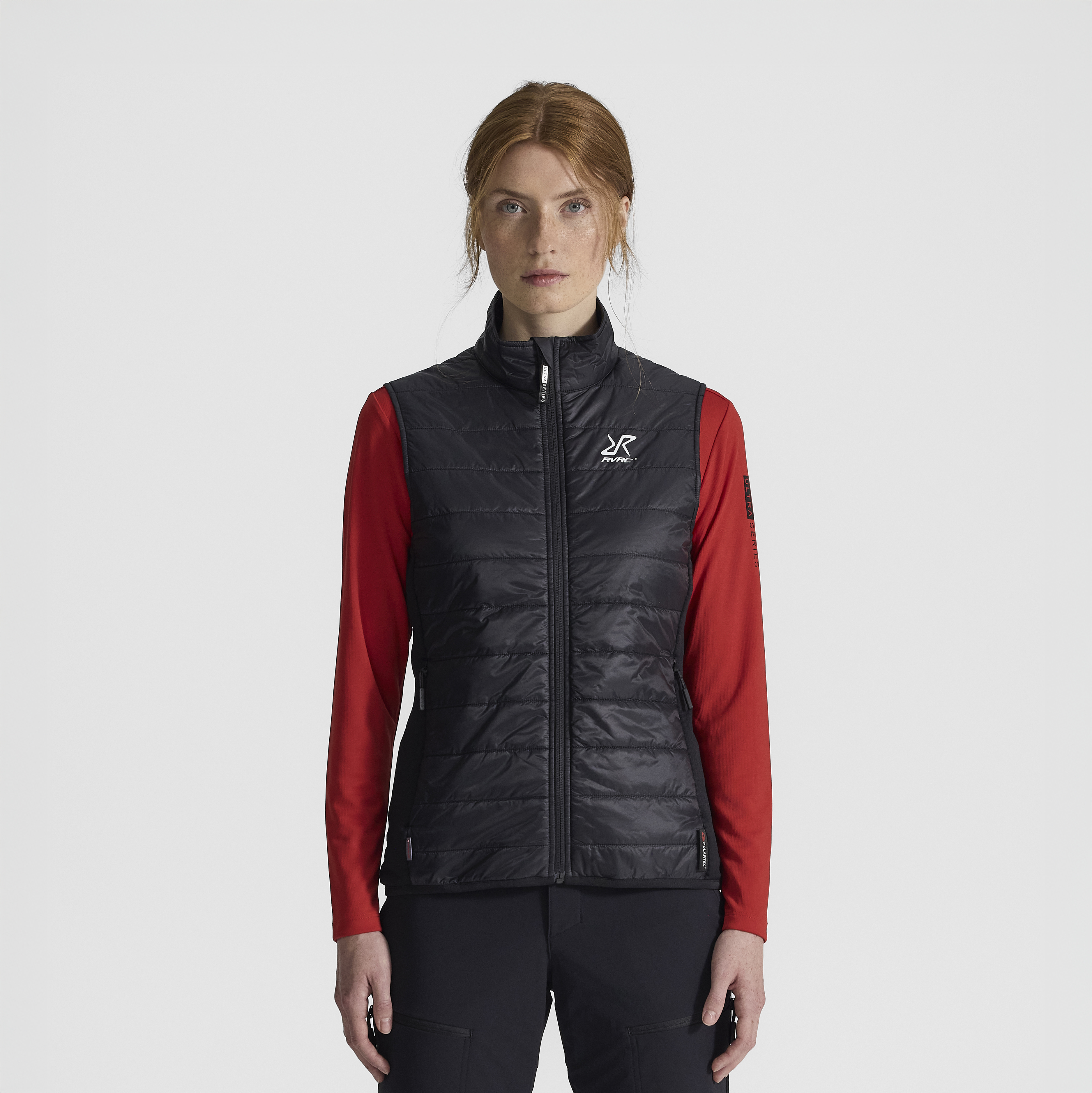 Ultra Hybrid Vest Dam Black, :M