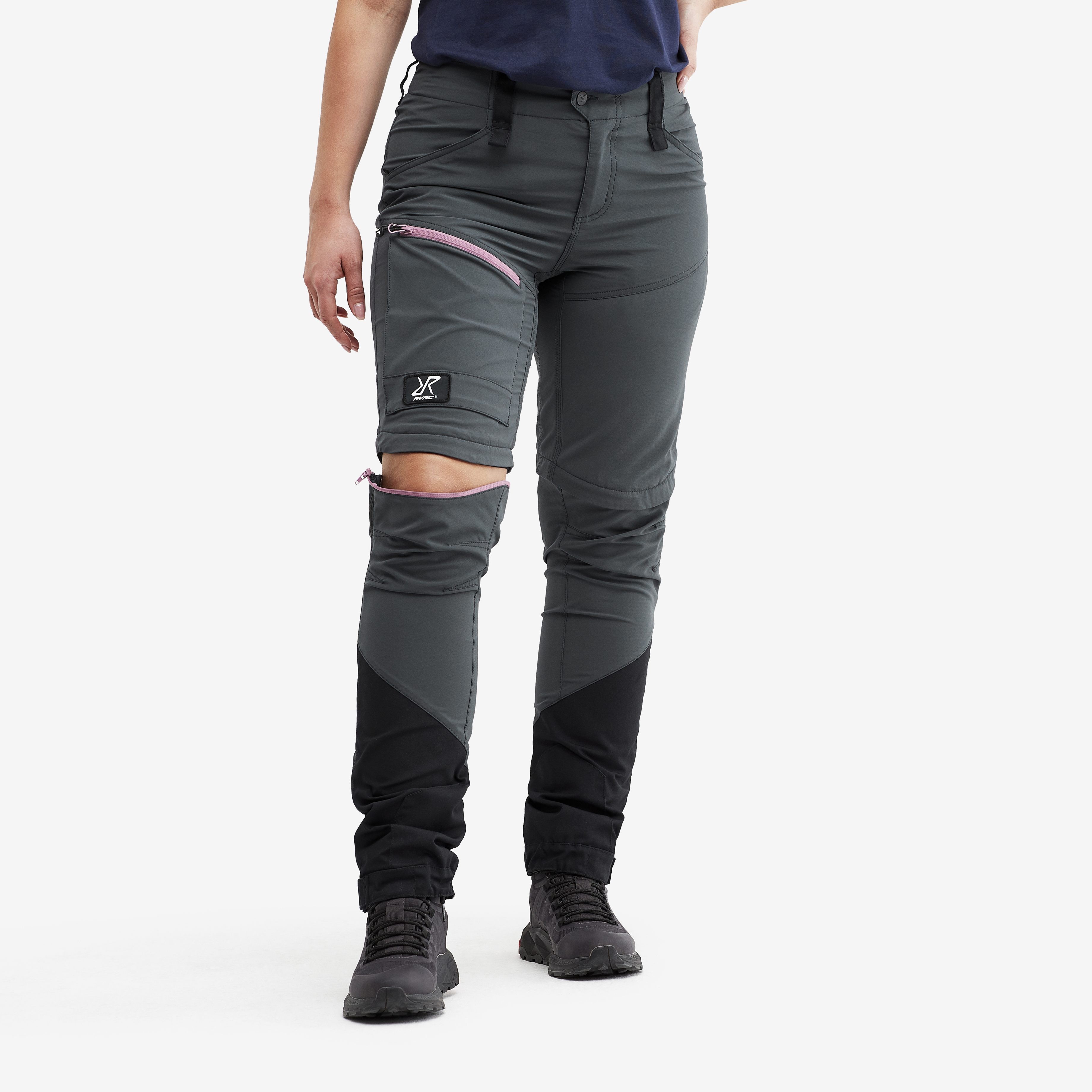 Silence T-zip Pants Forest Night/Oatmeal Dames,