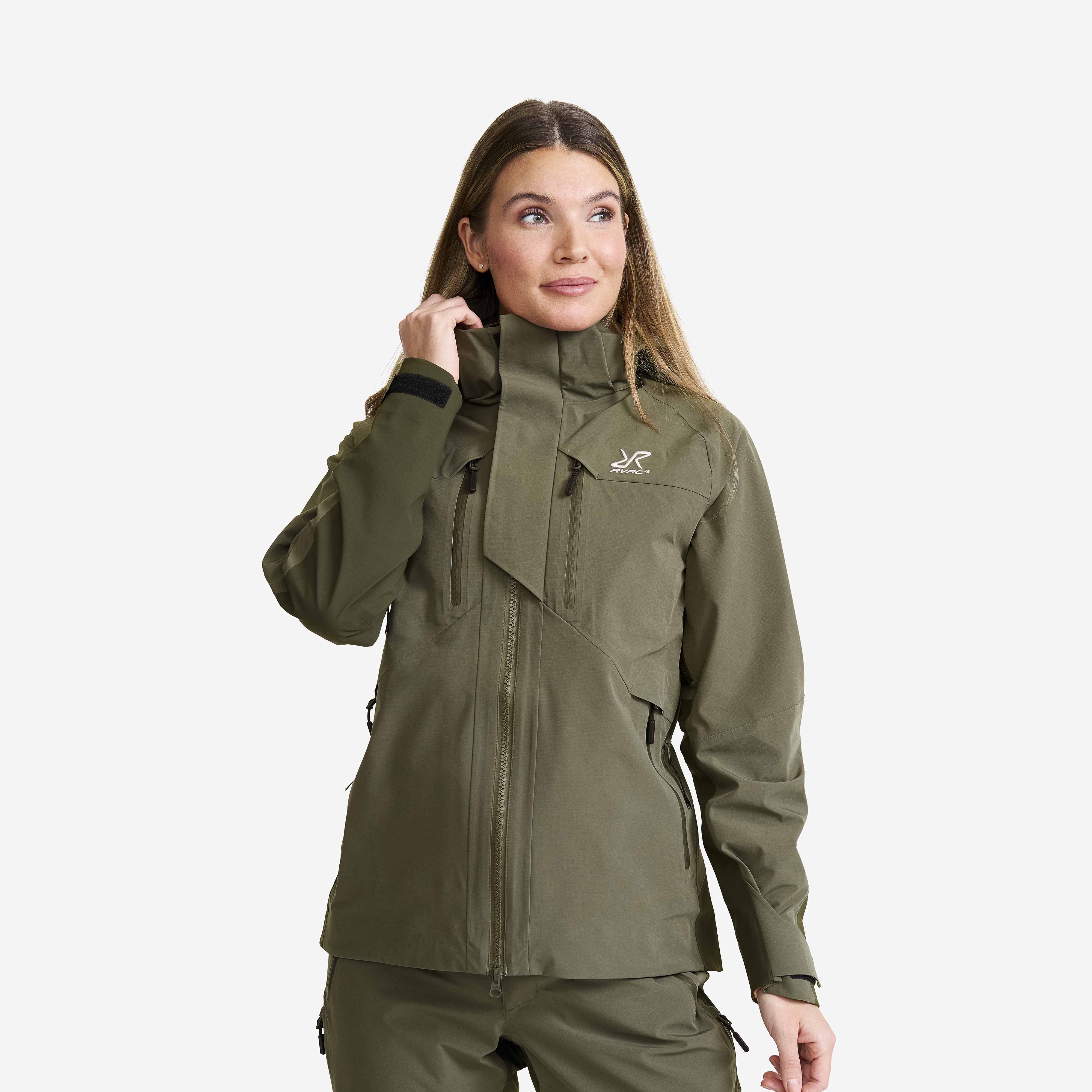 Aries Pro 3L Shell Jacket Grape Leaf/Forest Night Damen