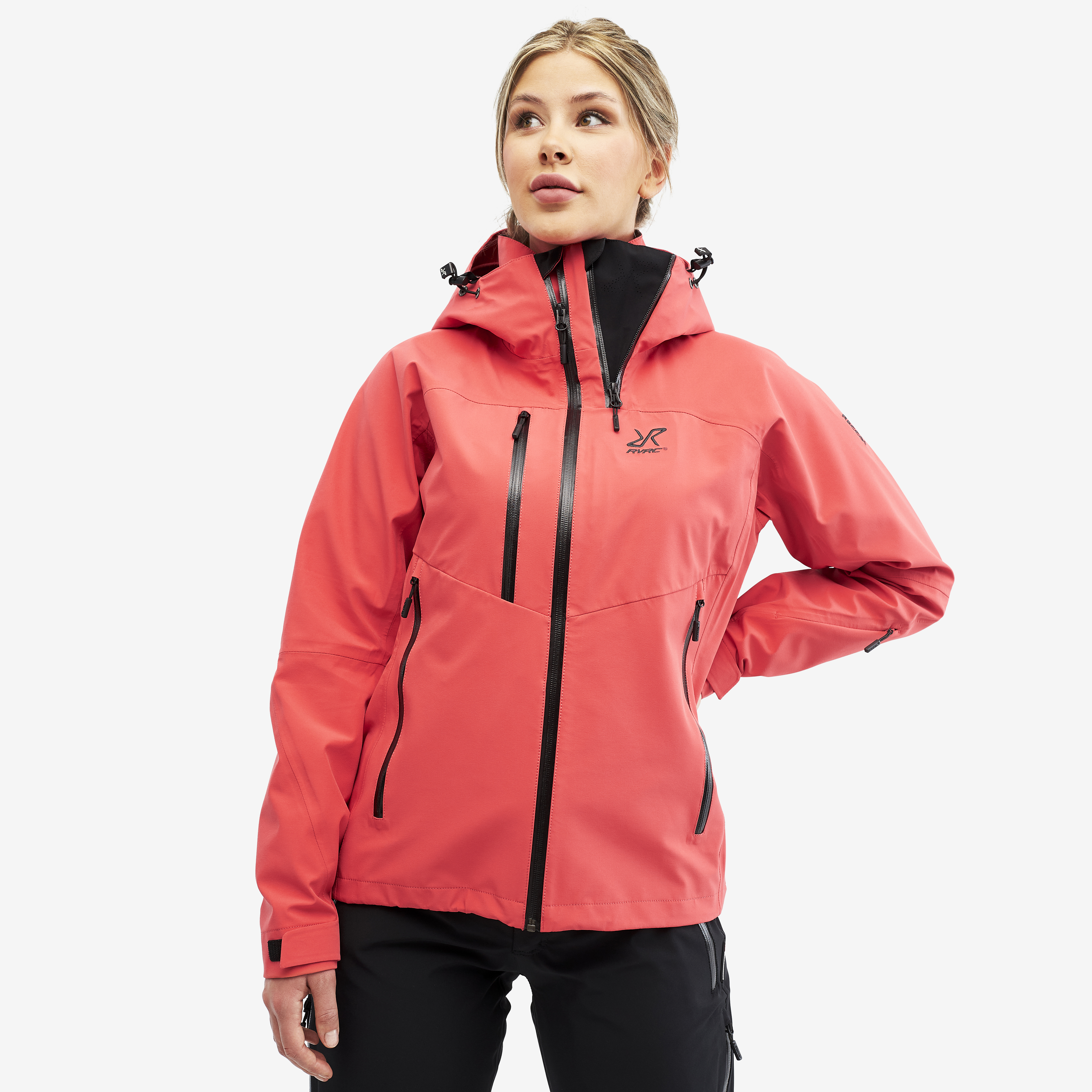 Cyclone Rescue Jacket 2.0 – Dam – Spiced Coral Storlek:L – Skaljacka & Vindjacka