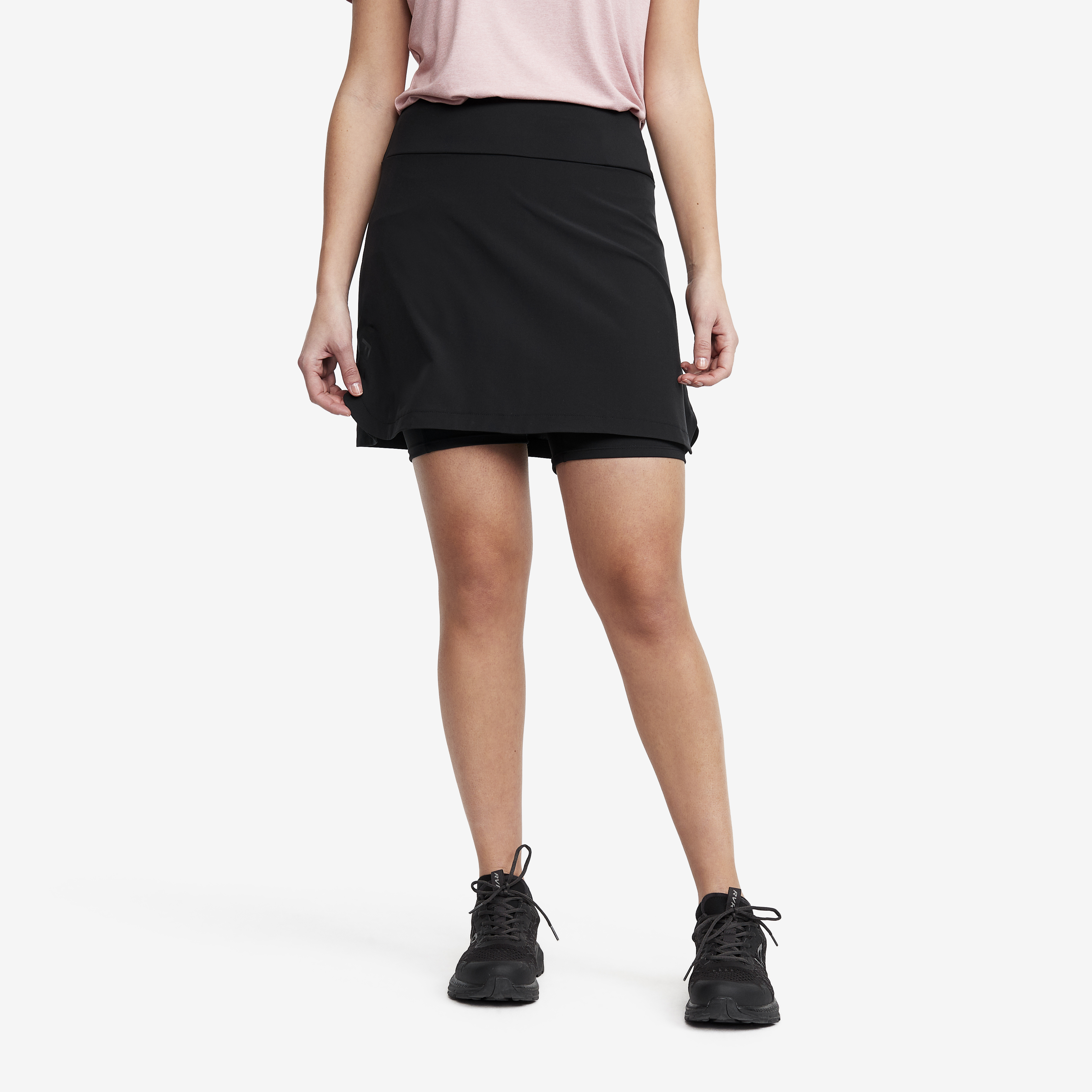 2-in-1 Skirt Black Dame