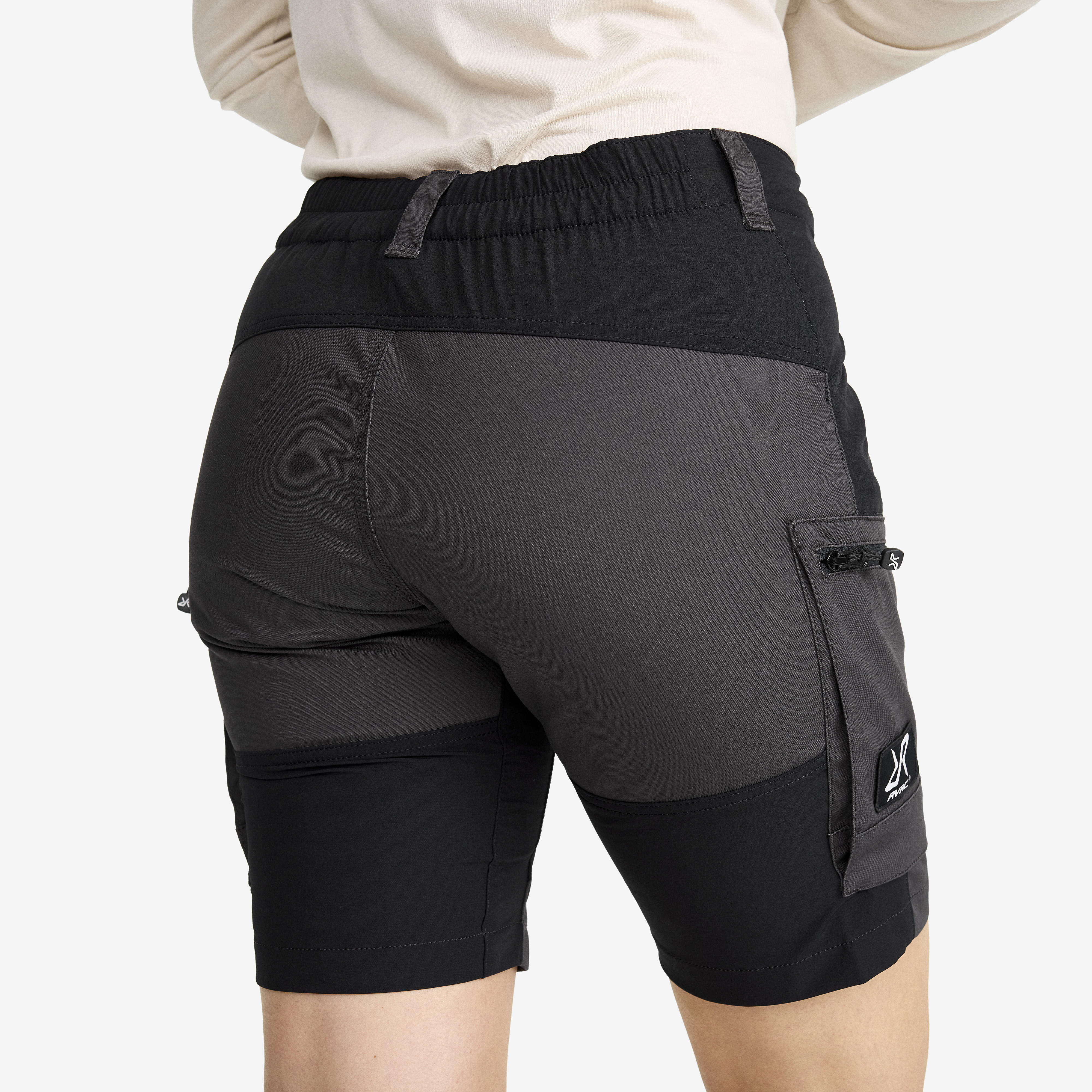 RVRC GP Shorts Mujeres Jetblack RevolutionRace