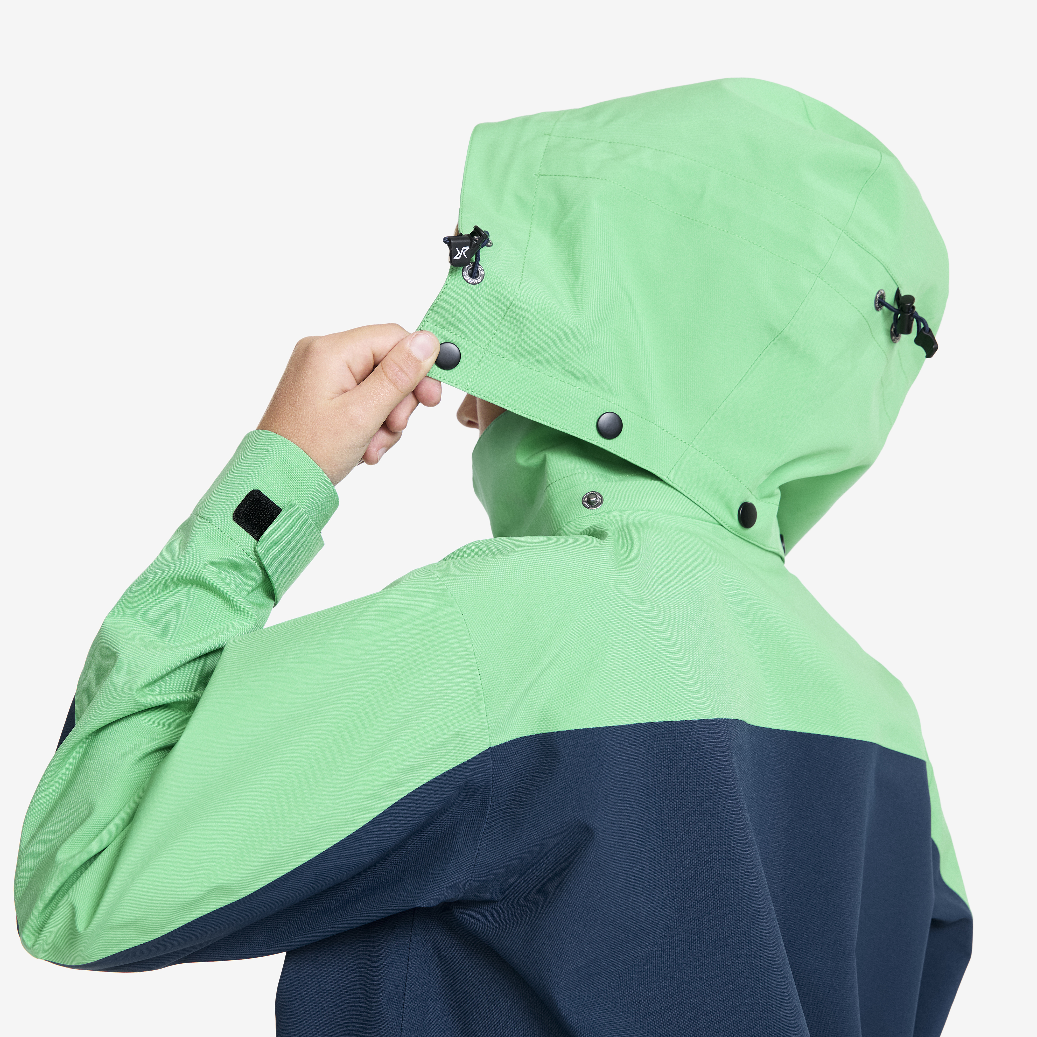 Silence Proshell 3L Jacket Green Spruce/Moonlit Ocean Teens,