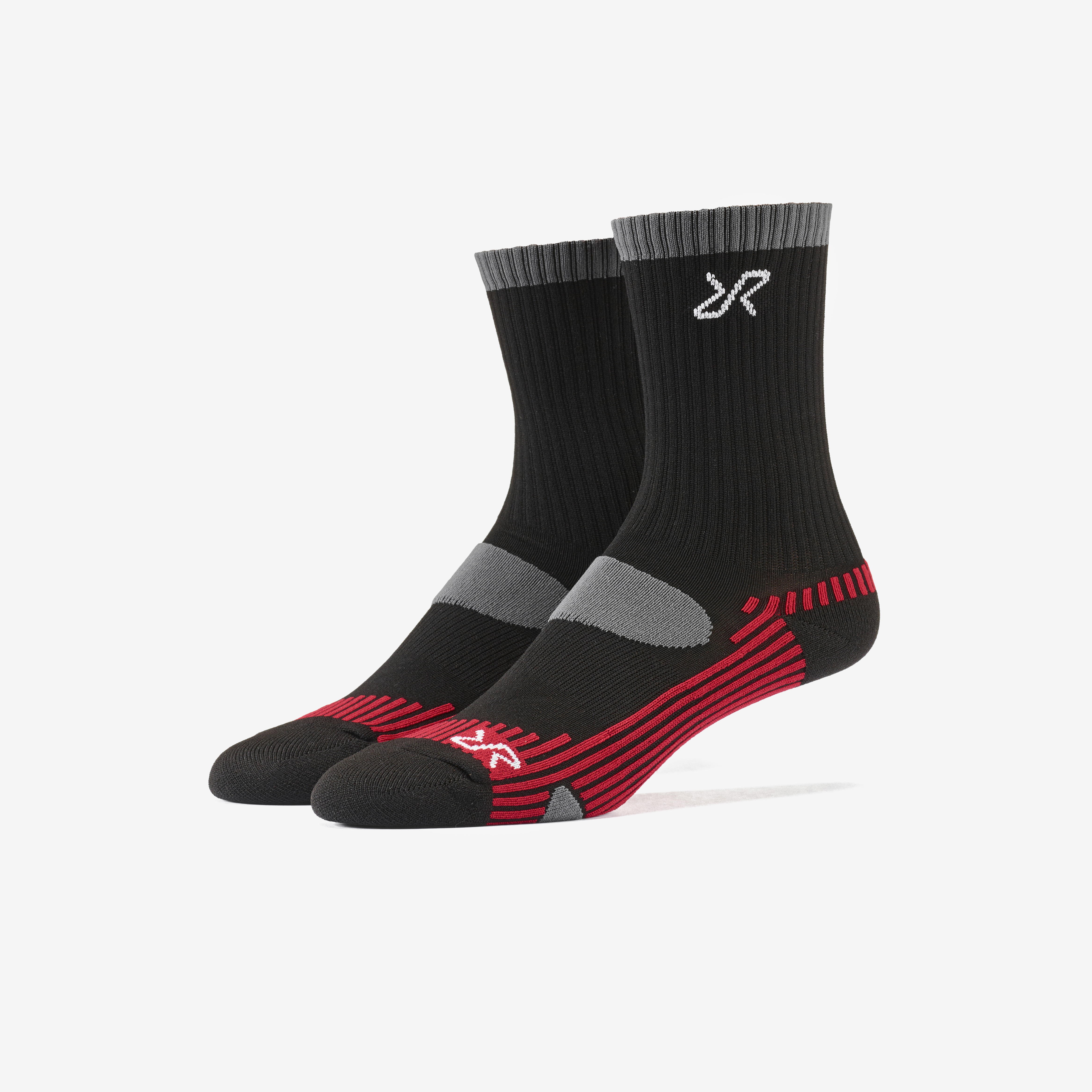 Trekking Sock Black/Red Dam