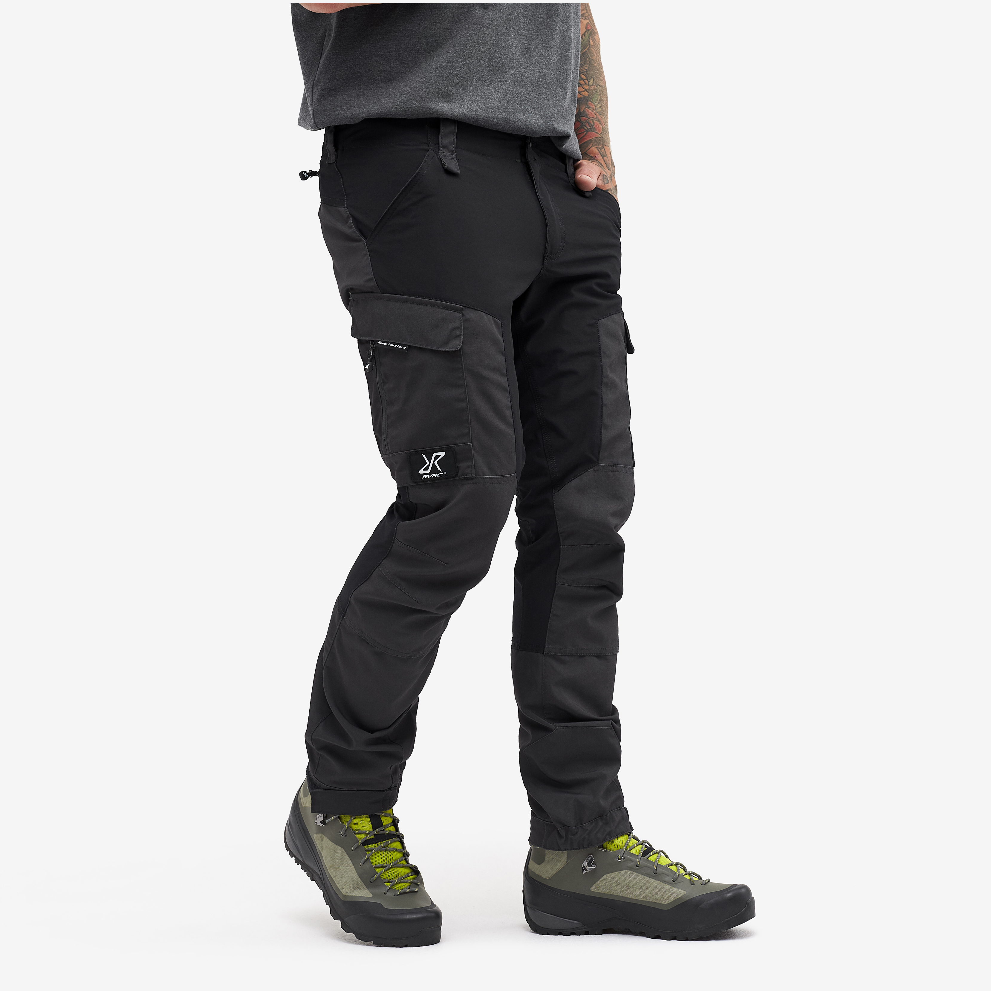 RVRC GP Short walking trousers for men in black