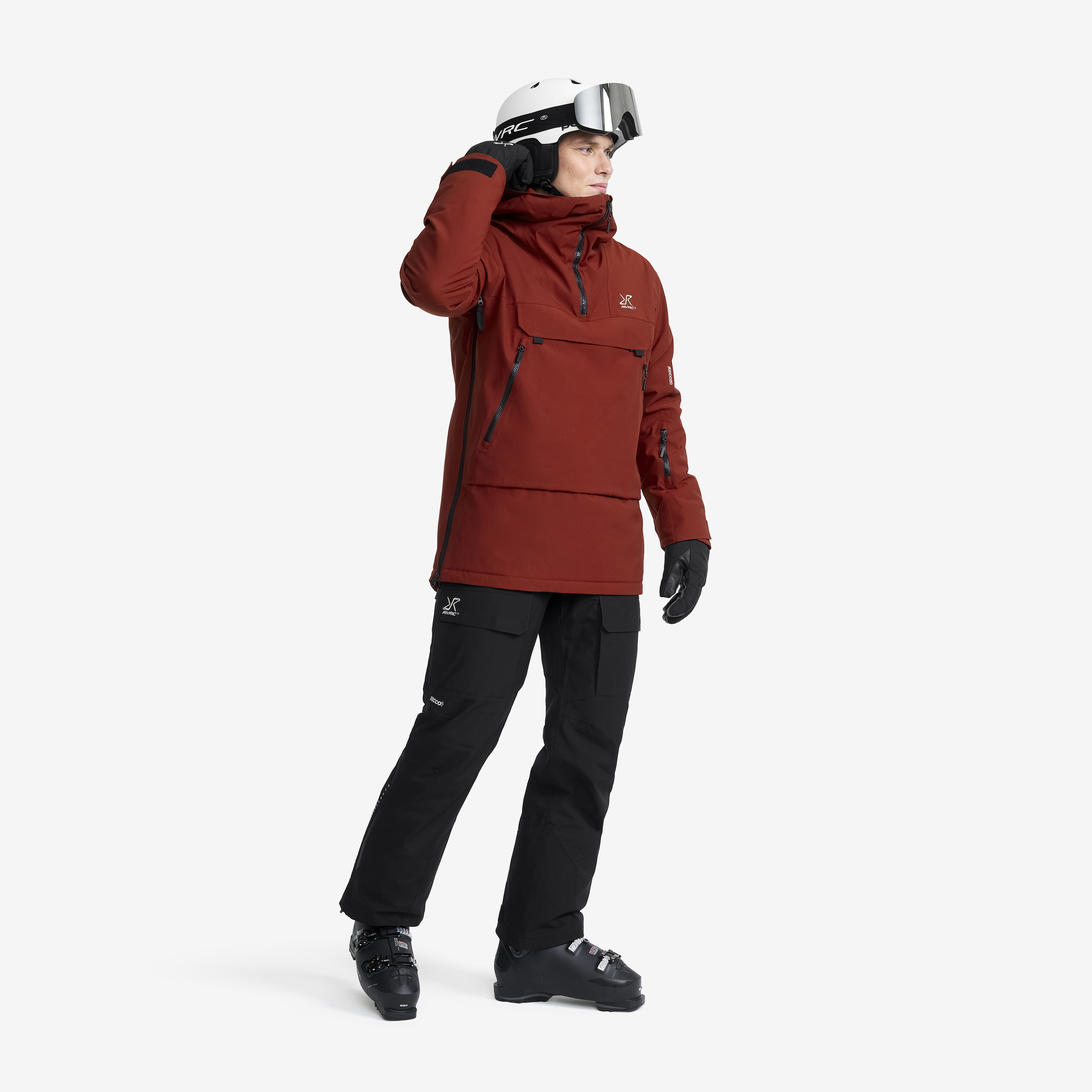 AccXel Insulated 2L Ski Pants Men Black | RevolutionRace