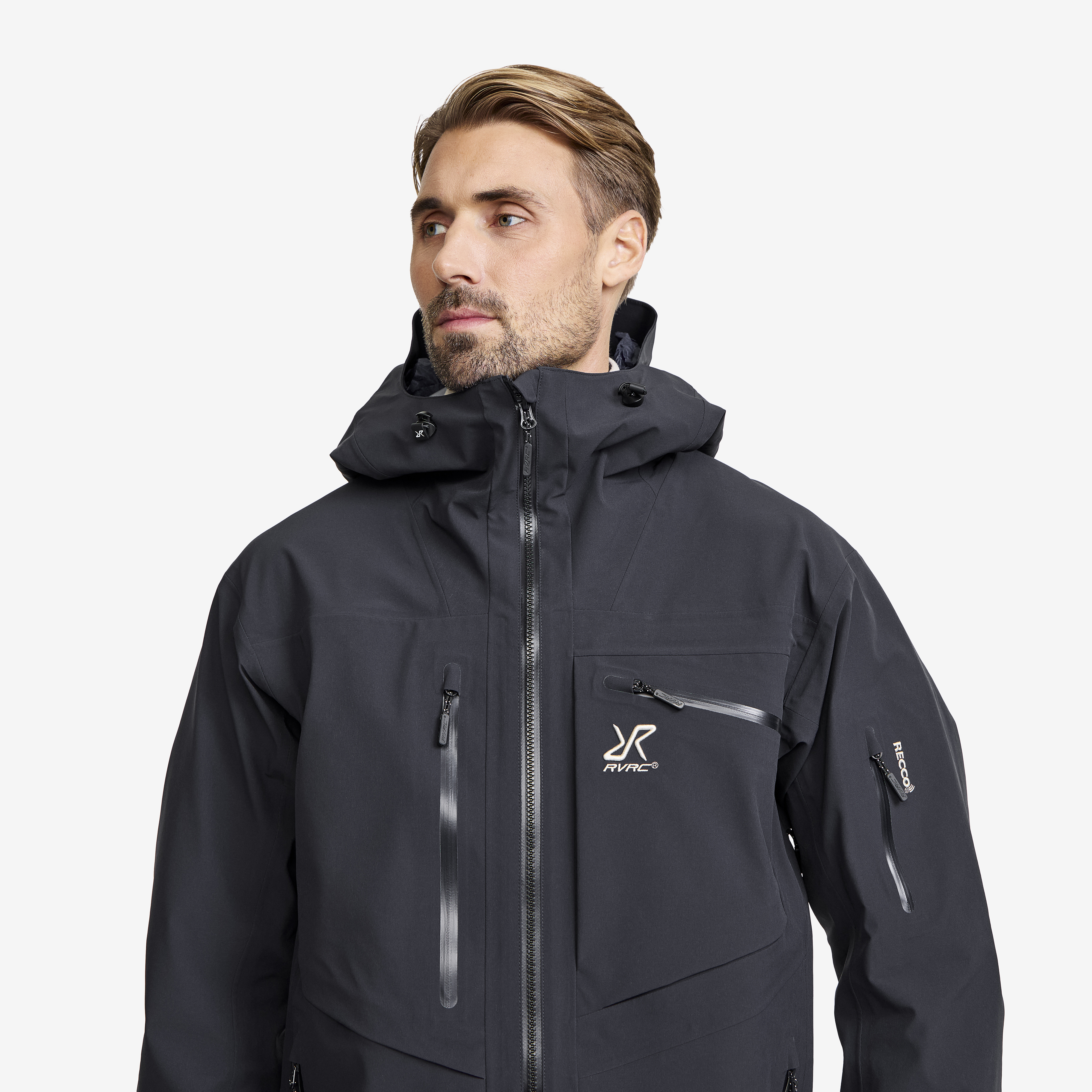 Cyclone Long 3L Jacket Men Dark Navy | RevolutionRace