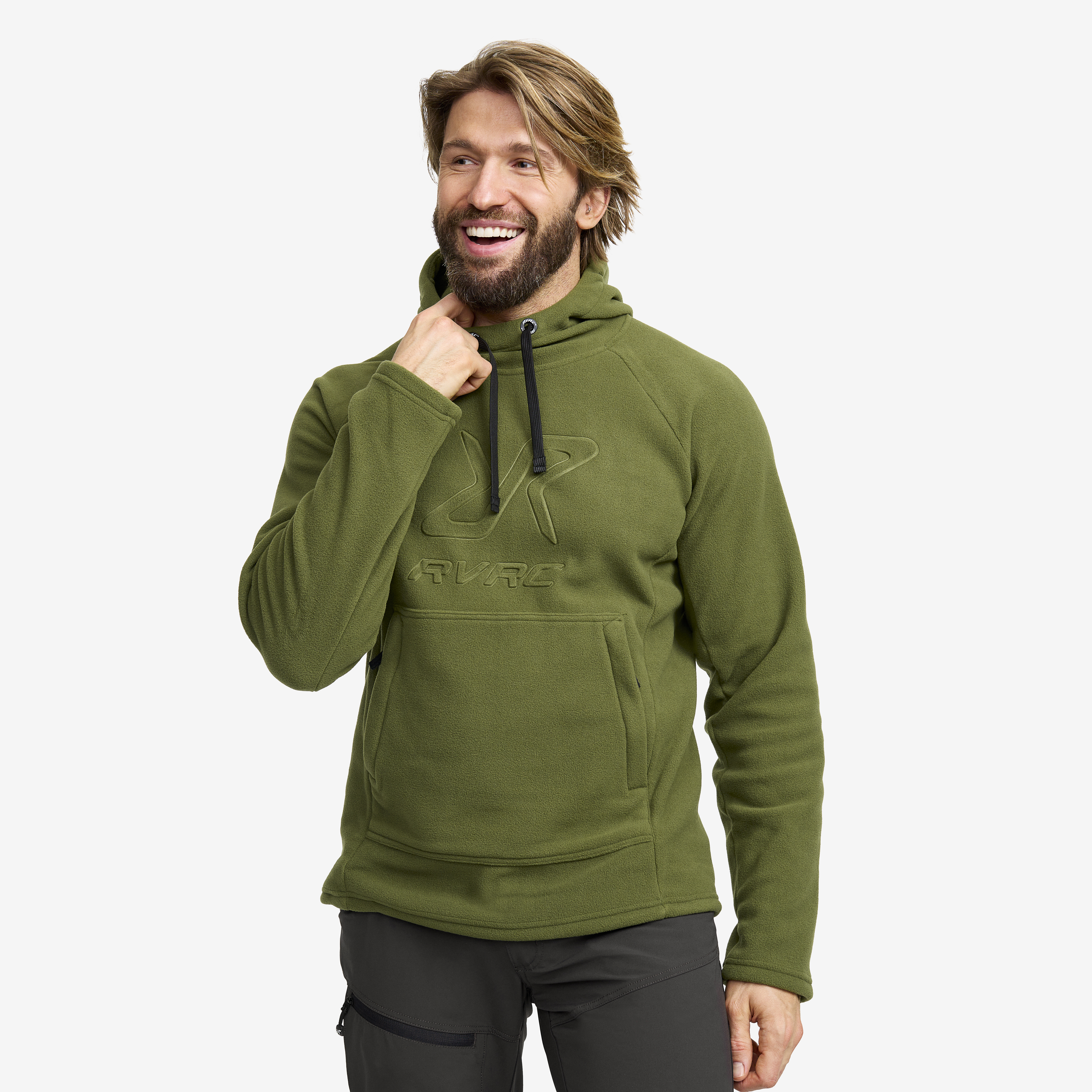Polar Fleece Hoodie Cypress Homme,
