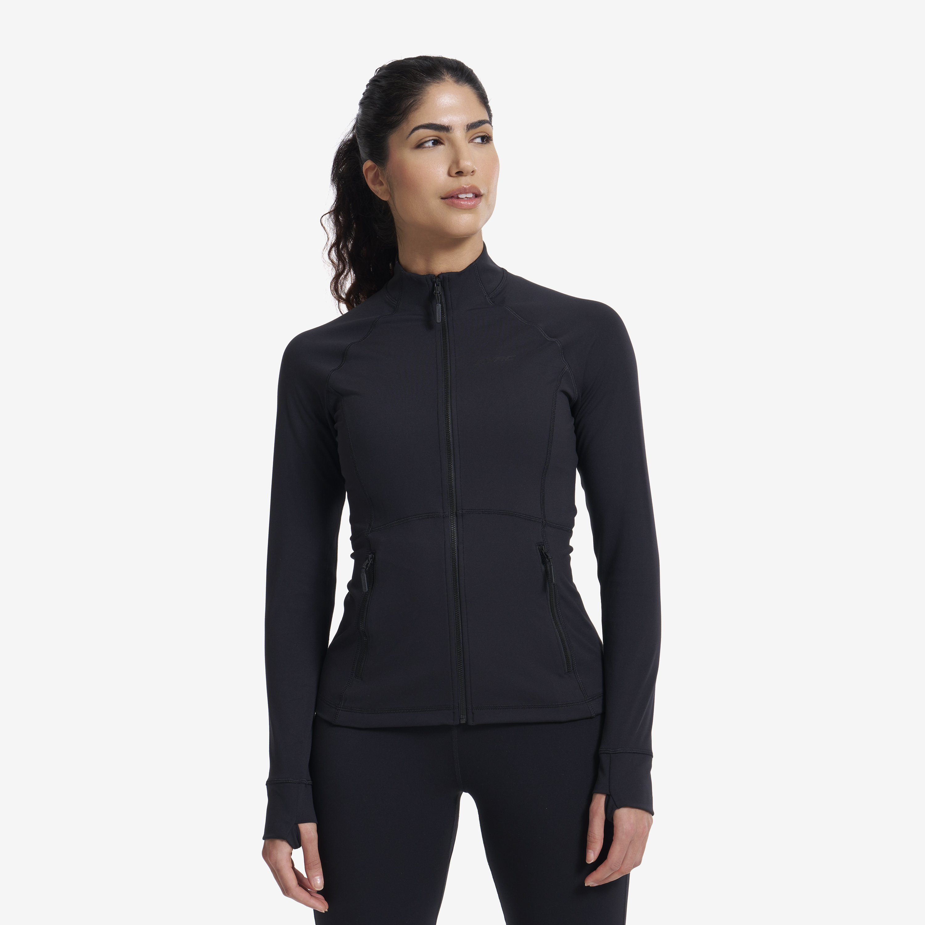 Paragon Full-zip Jacket Dame Black, Størrelse:2XL - Dame > Overdele > Langærmede T-shirts