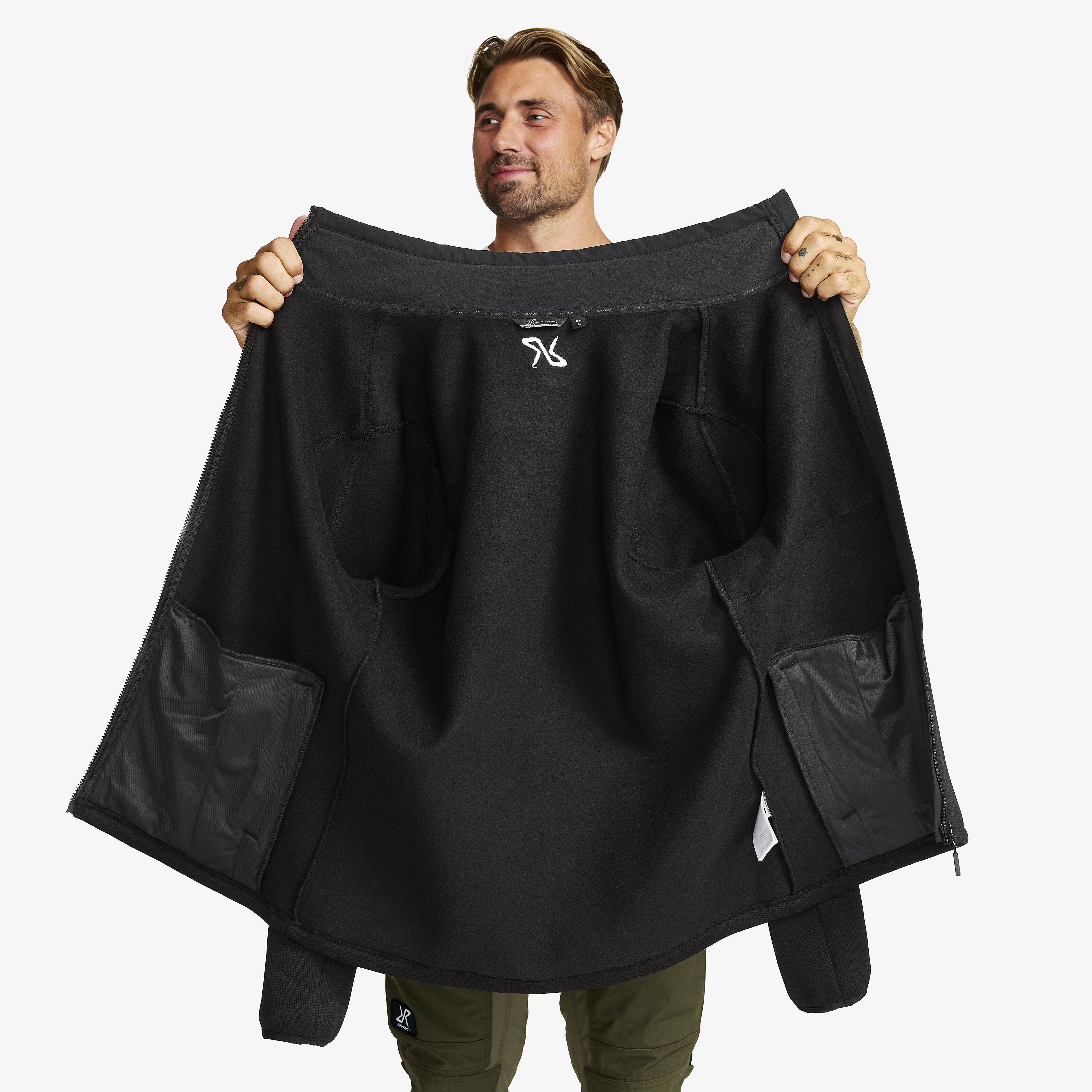 Northbound Fleece Jacket Black Heren, 