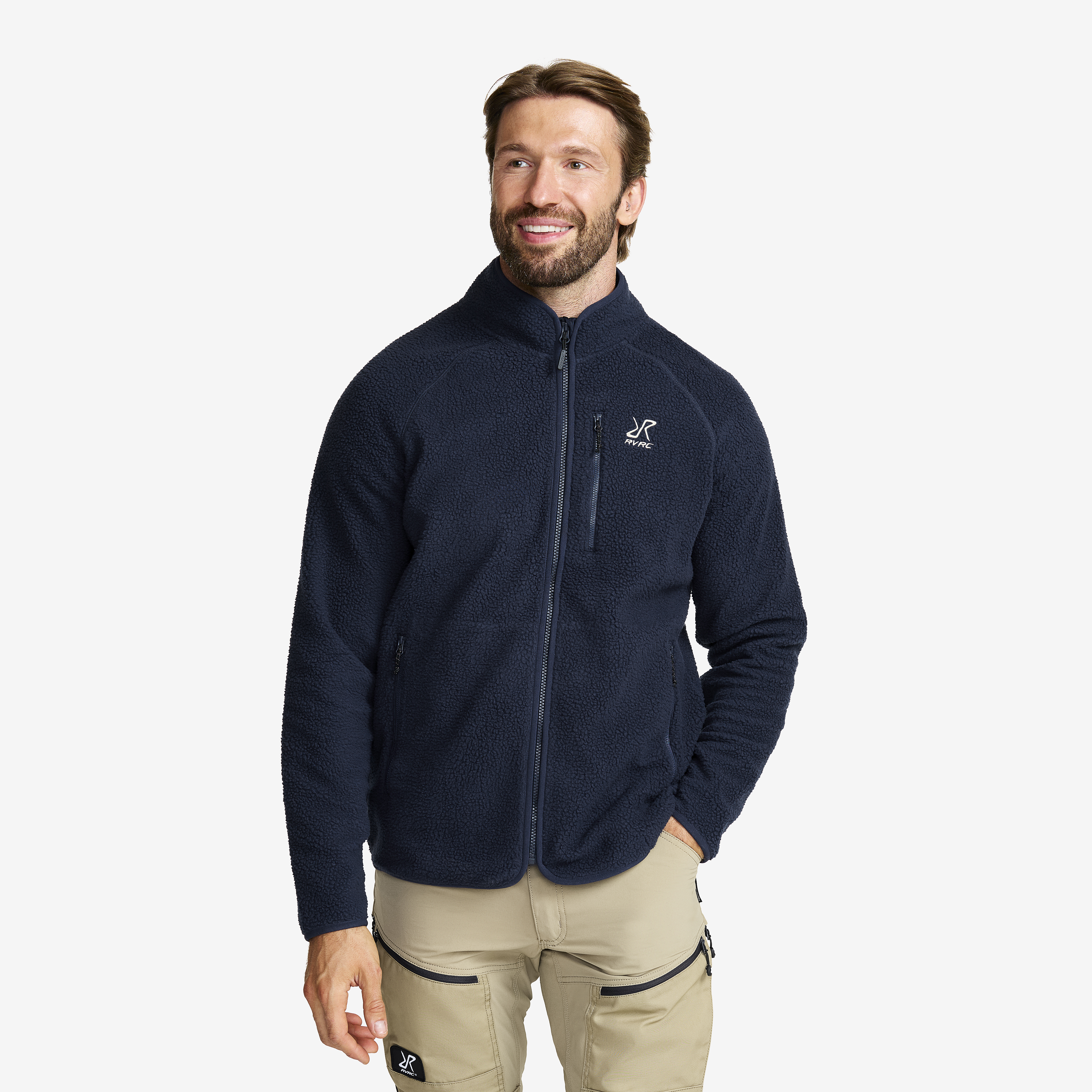 Canyon Full-zip Pile Fleece Navy Men,