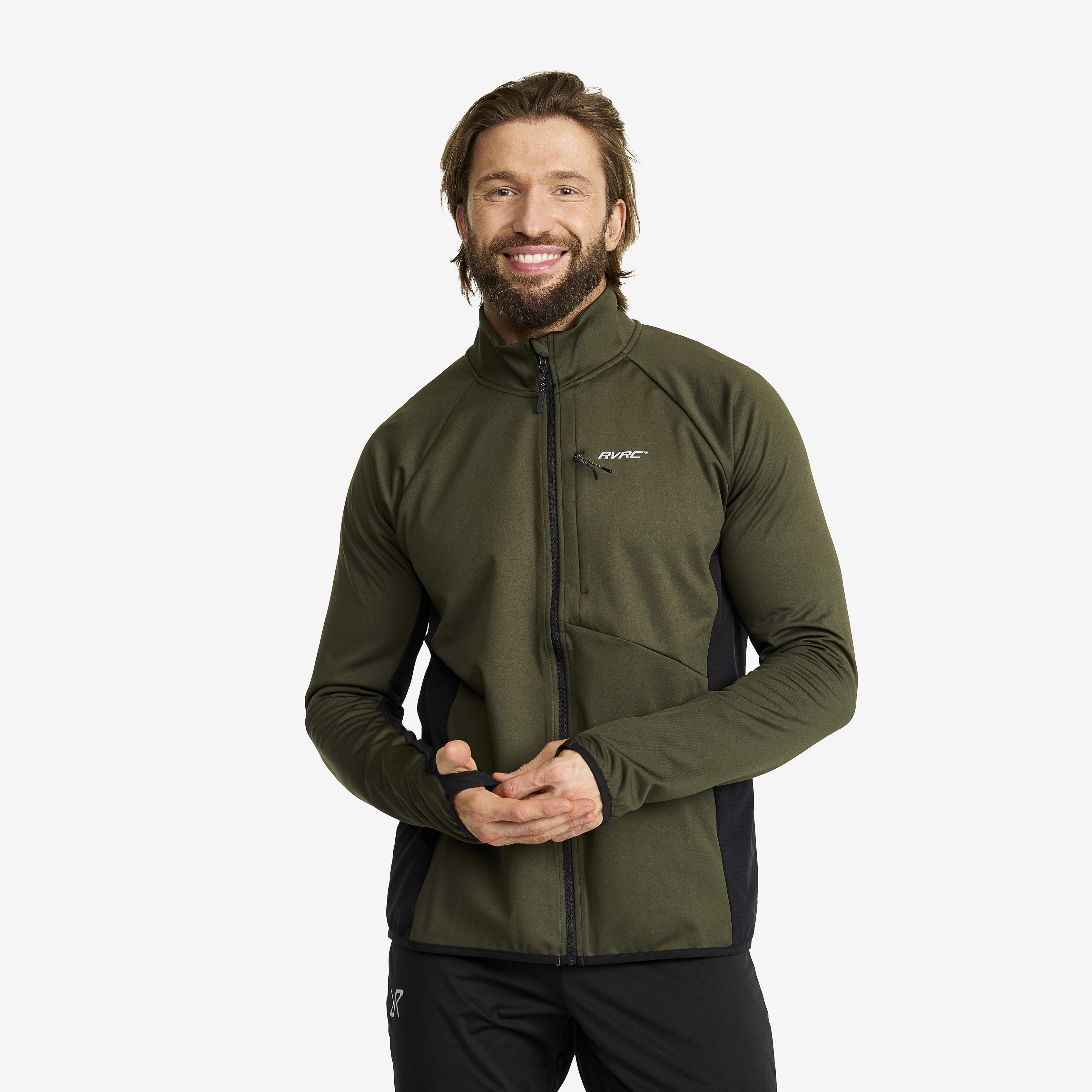 Pace Wind Jacket Forest Night Hombres