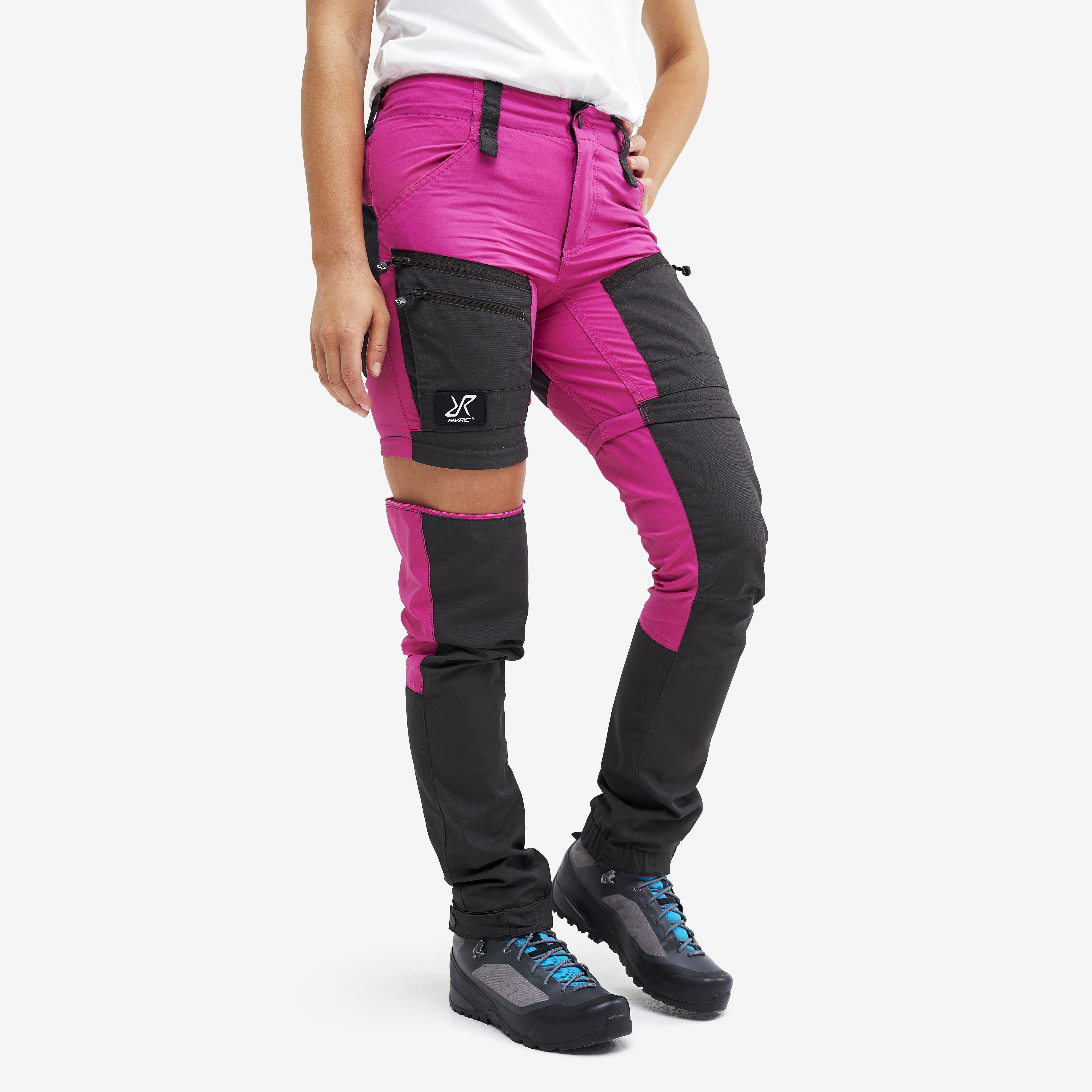 RVRC GP Pro Zip-off Pants Candy Pink Damskie,