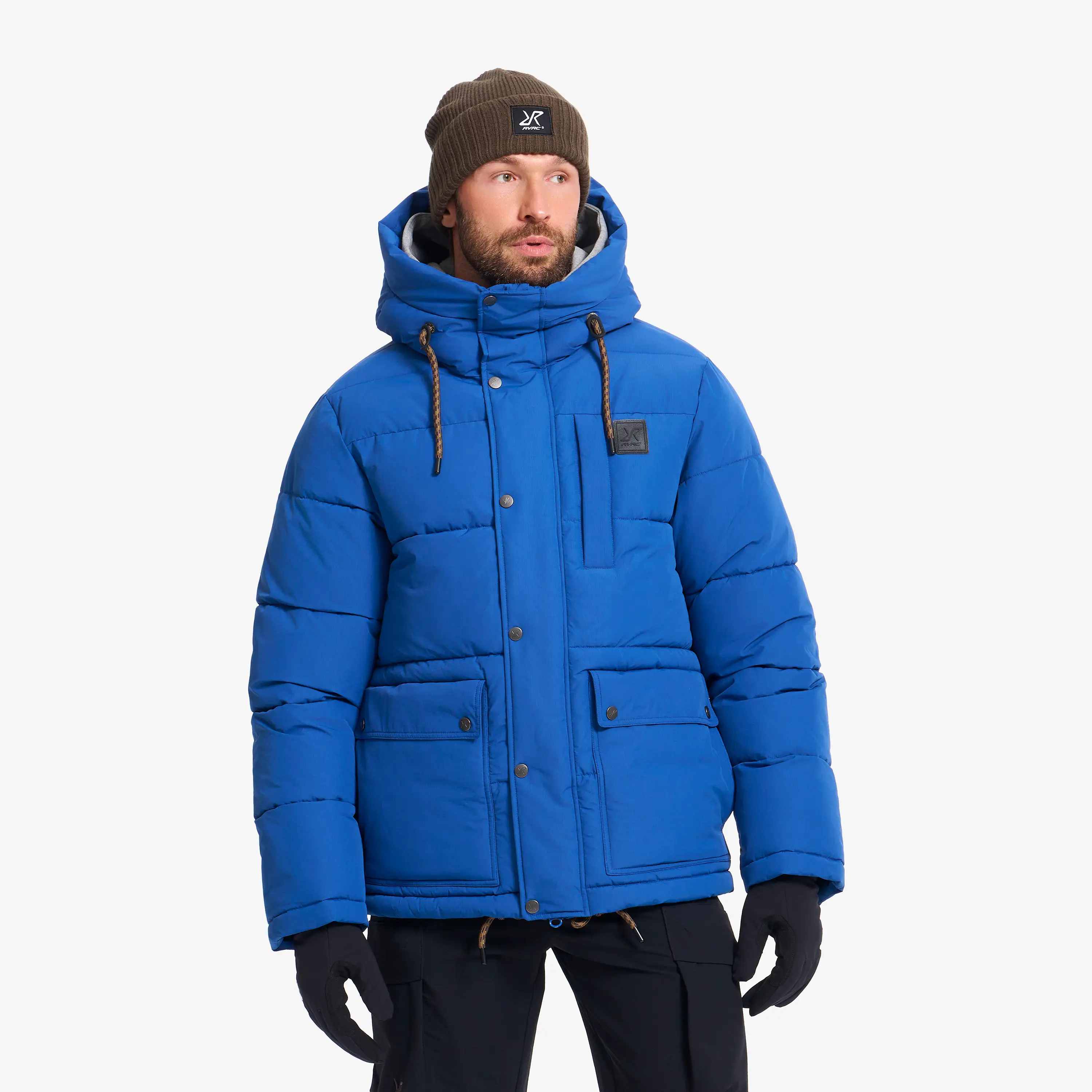Ember Puffer Jacket True Blue Herre, 