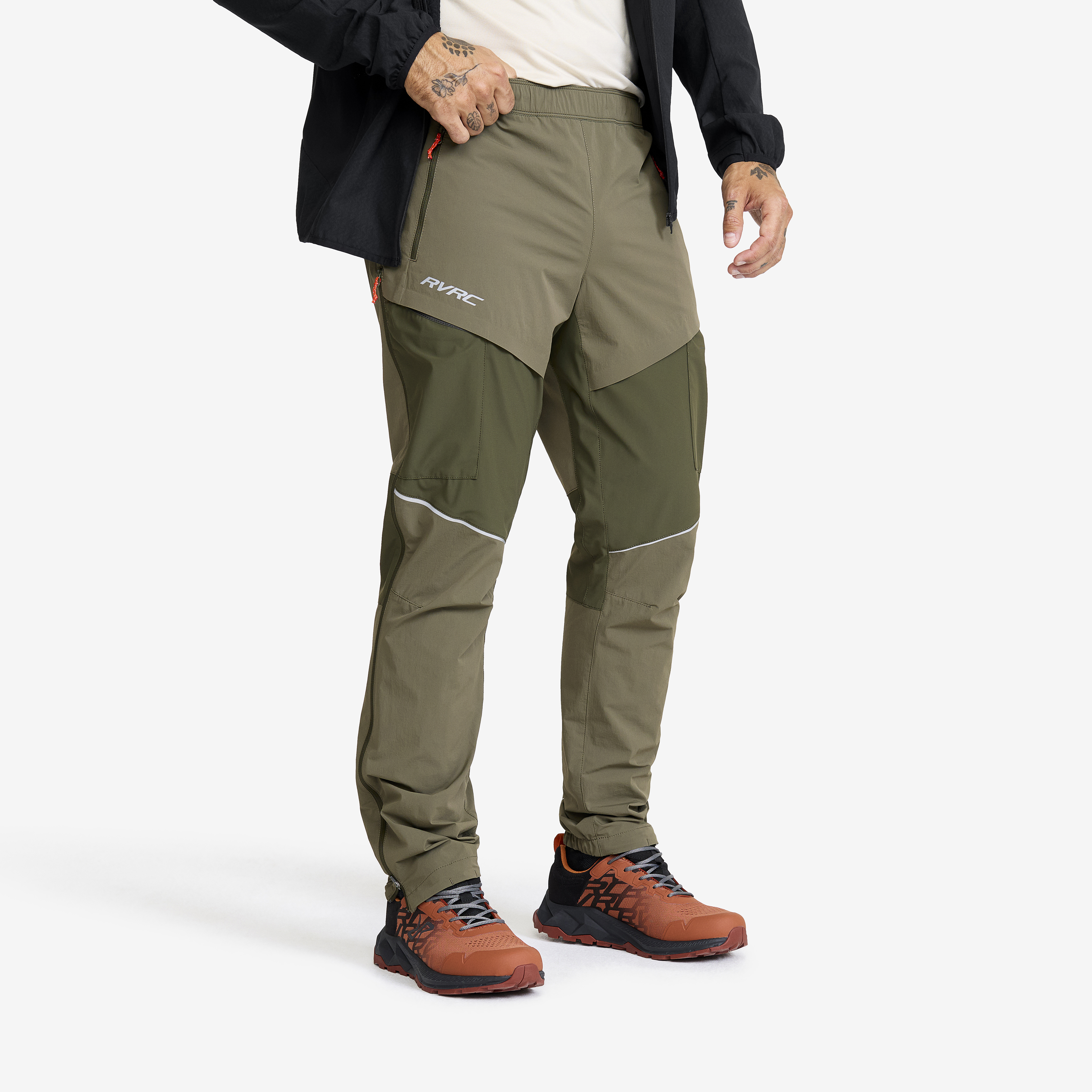 Dynamic Pro Wind Pants Miehet Grape Leaf/Forest Night Koko:L – Ulkoiluhousut Vaellushousut & Retkeilyhousut