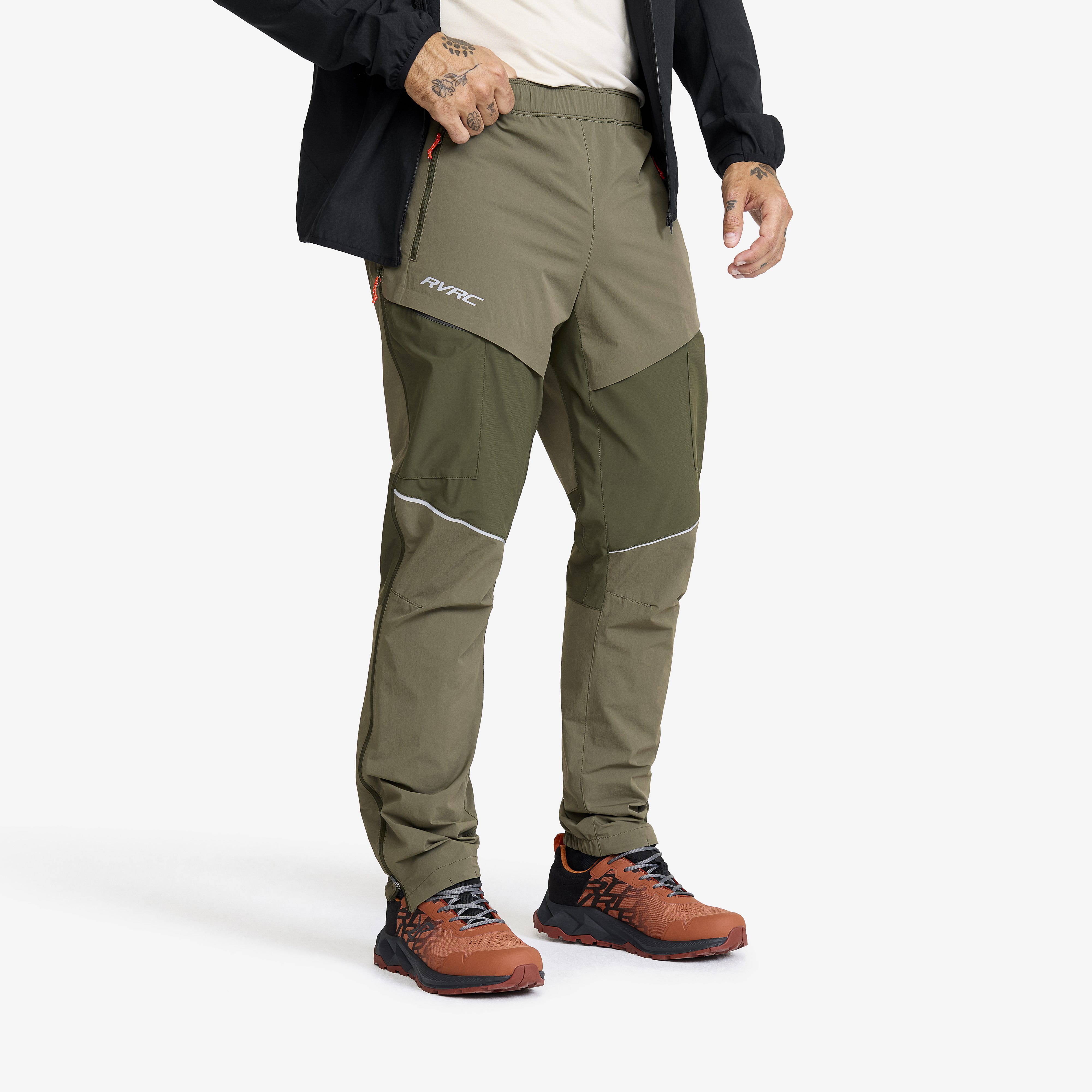 Turbukse & Fritidsbukse, Dynamic Pro Wind Pants Herre Grape Leaf/Forest Night