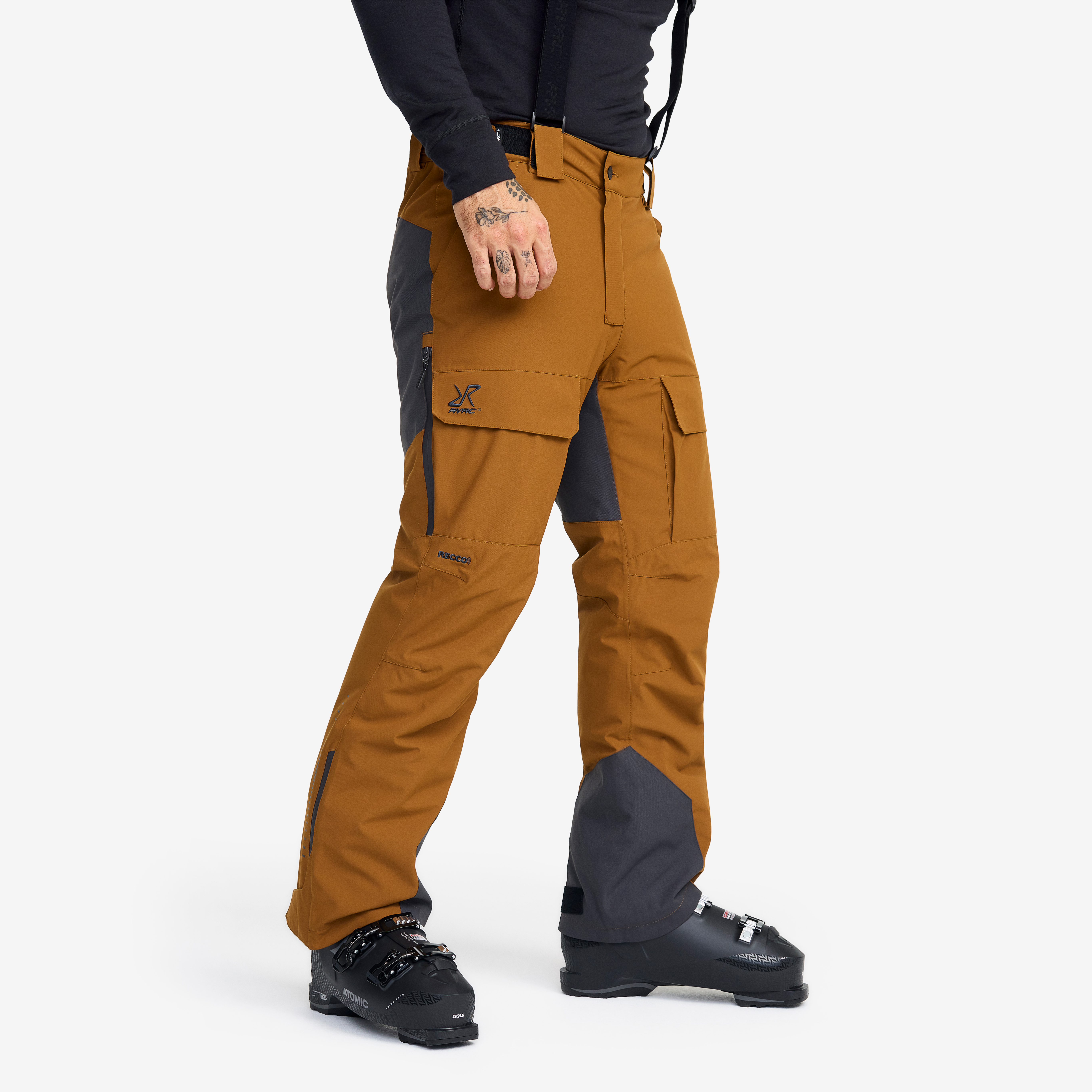 Halo 2L Insulated Ski Pants – Herr – Rubber Storlek:M – Vinterbyxor