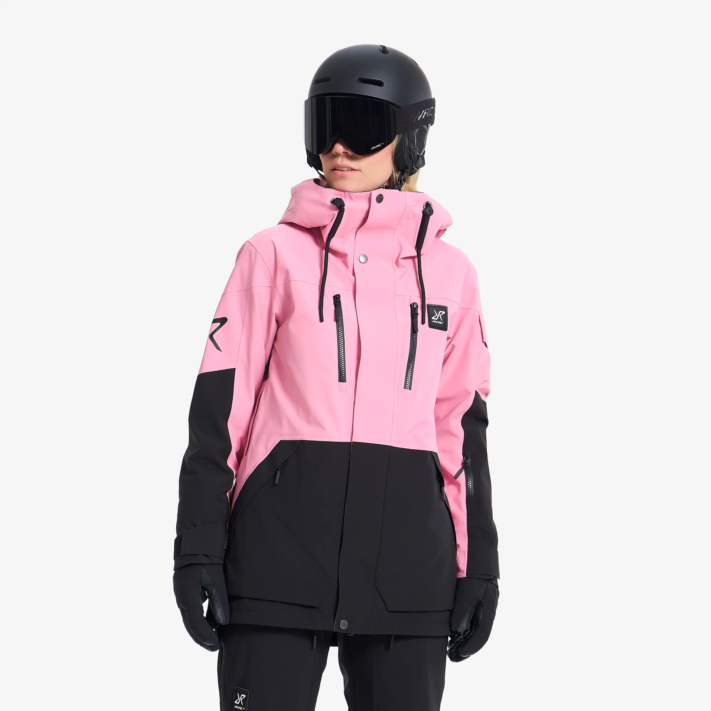 AccXel 2L Ski Jacket Cashmere Rose/Black Dames, 
