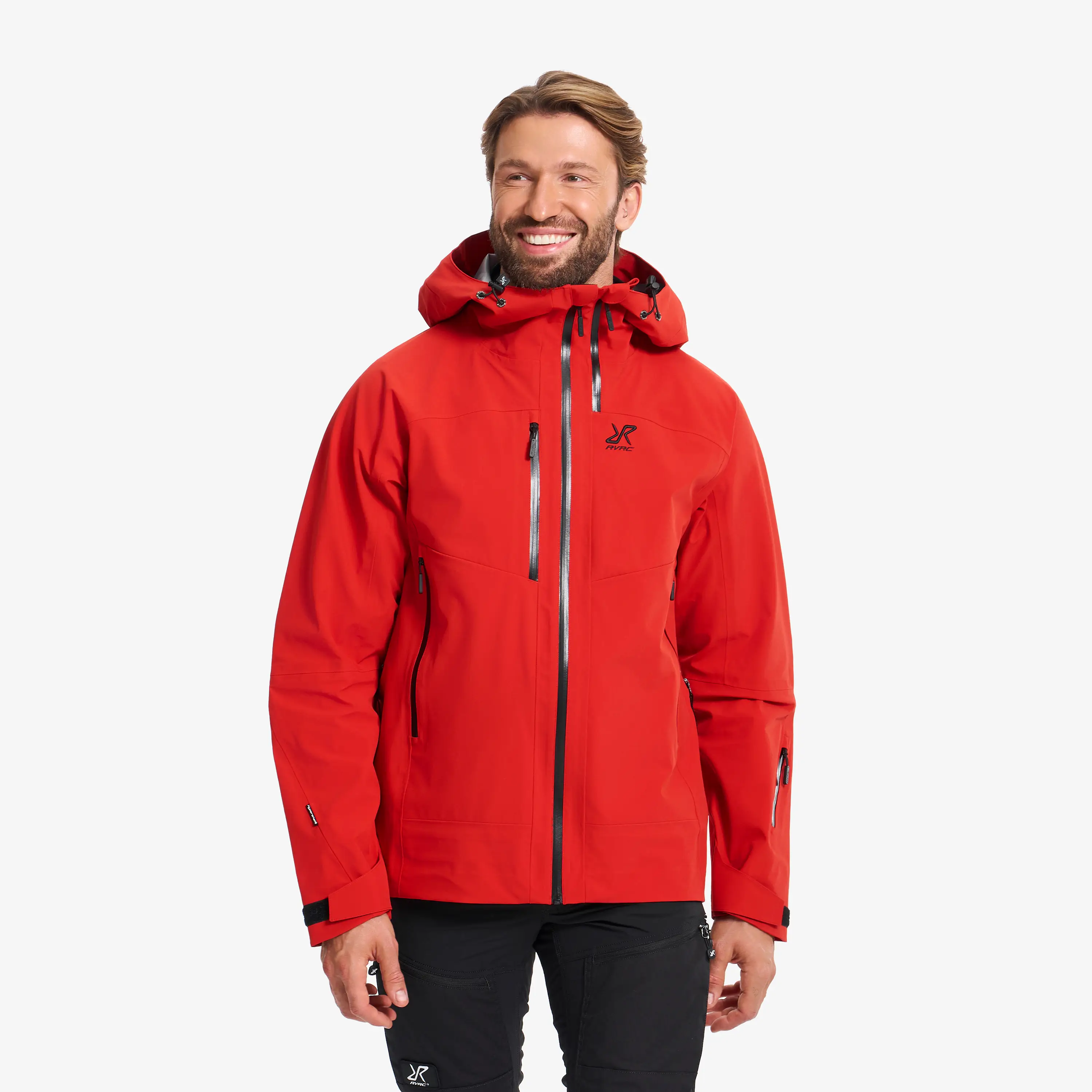 Cyclone 3L Shell Jacket Aura Red Men,
