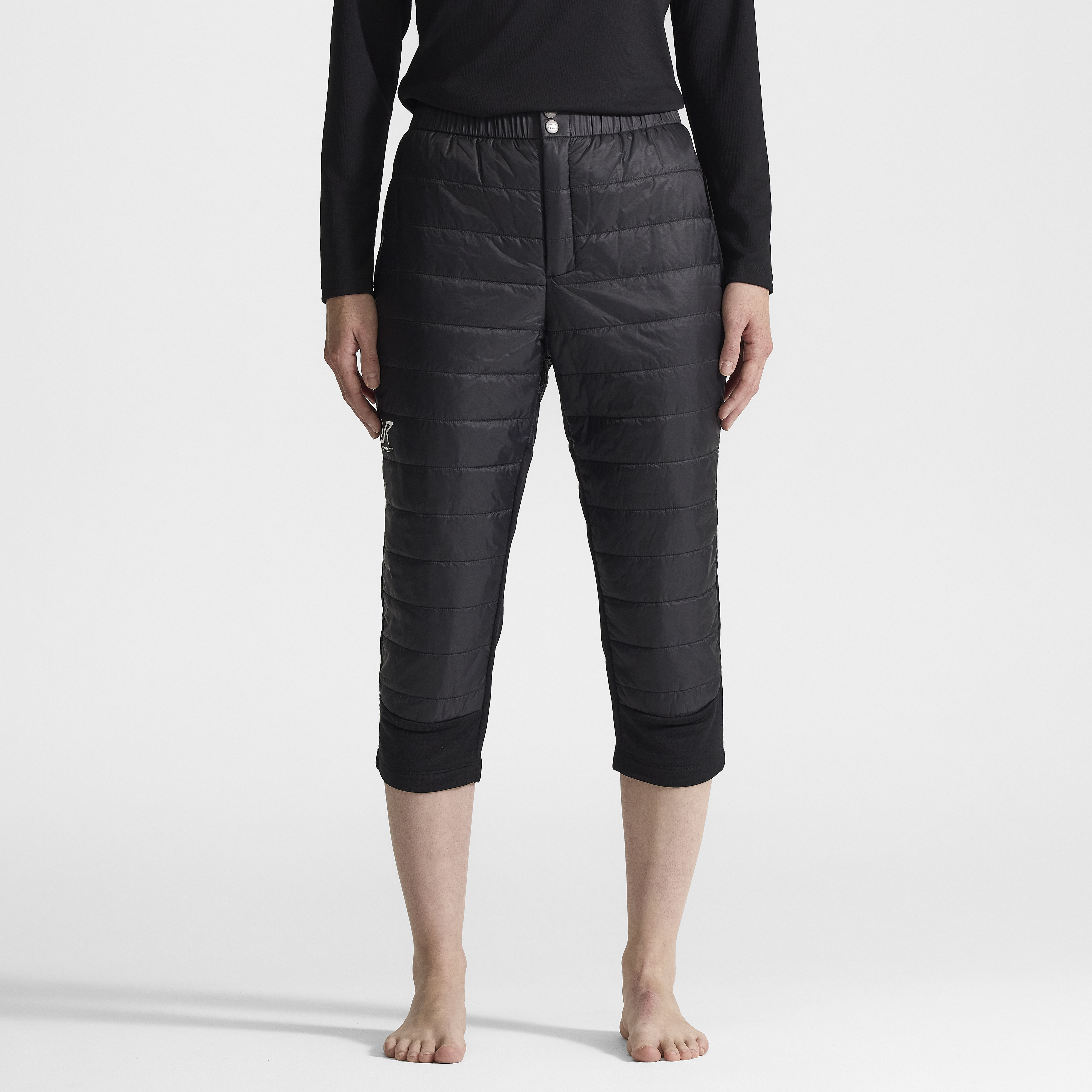 Ultra Hybrid 3/4 Pants Black Donna,