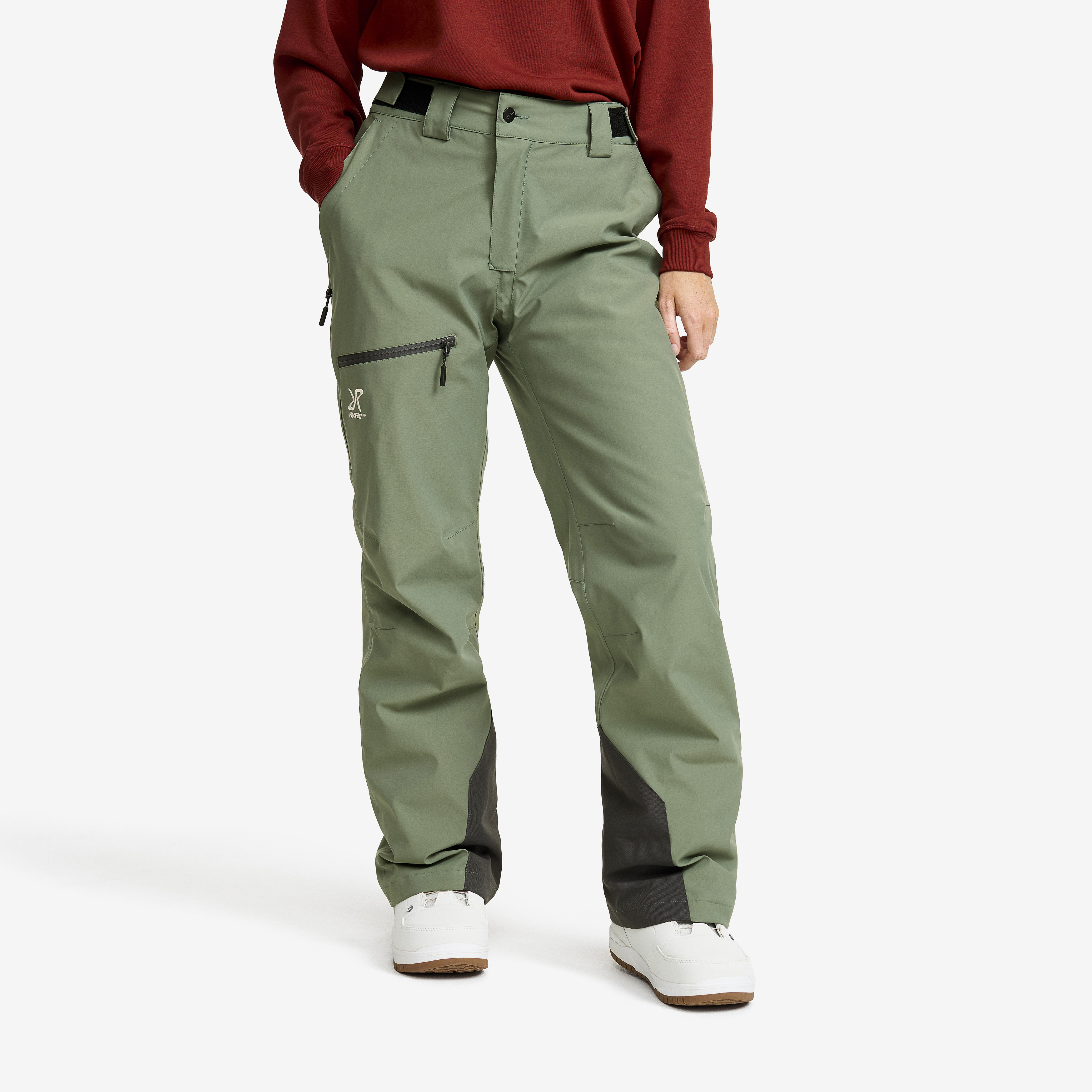 Halo 2L Insulated Snow Pants Dusty Green Femme