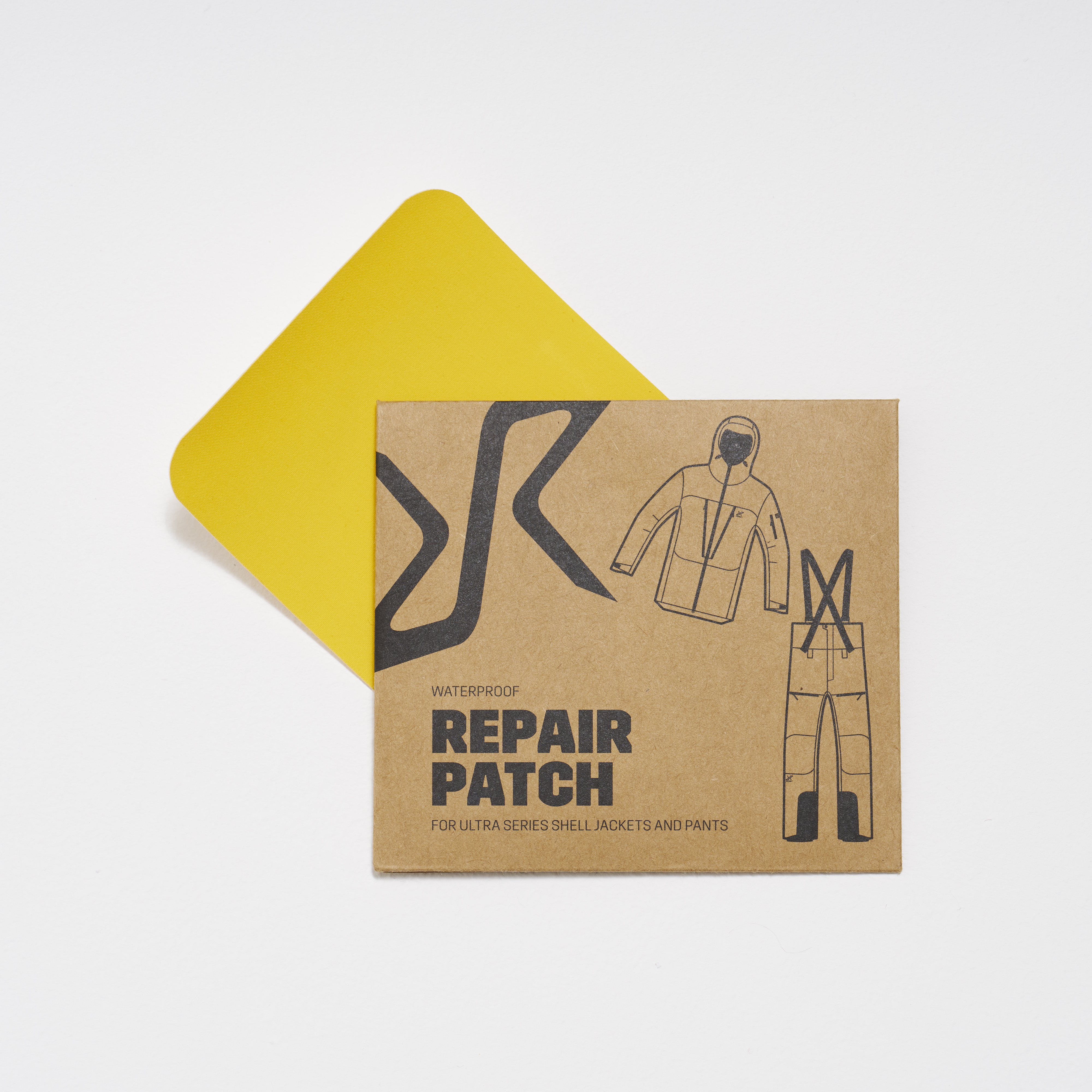 Repair Kit Ultra Shell Jackets And Trousers Yellow, 
