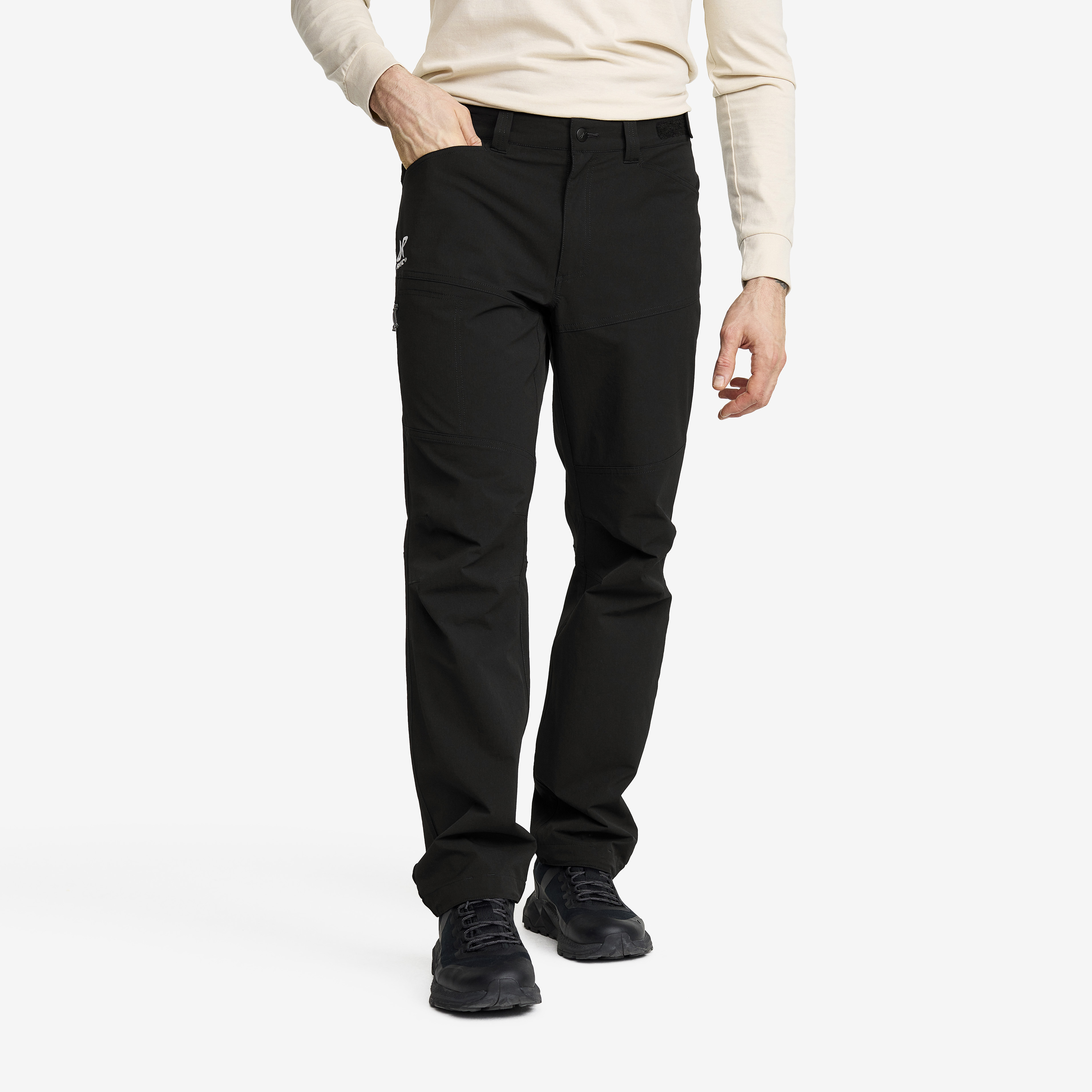 Venue Stretch Pants Black Miehet,